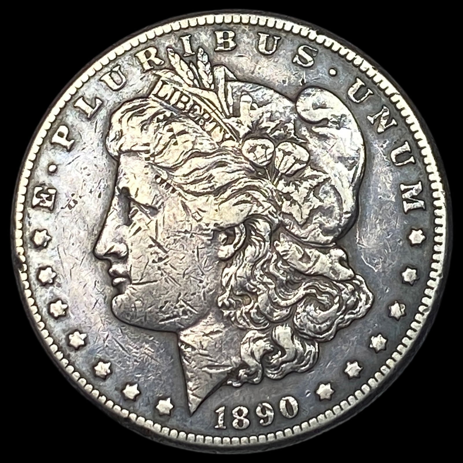 1890-CC Silver Morgan Dollar HIGH GRADE (1 of 2)
