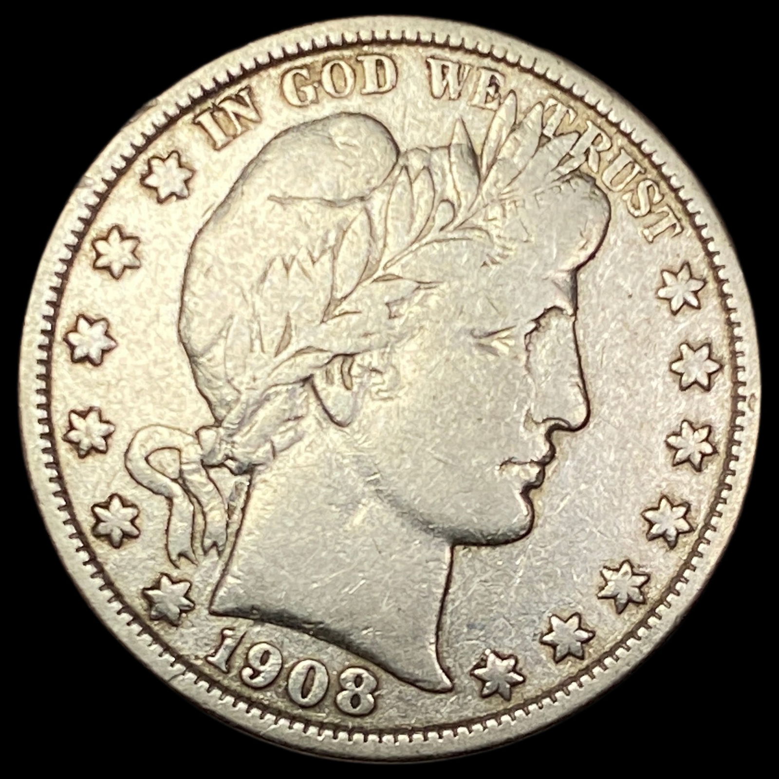 1908 Barber Half Dollar HIGH GRADE (1 of 2)
