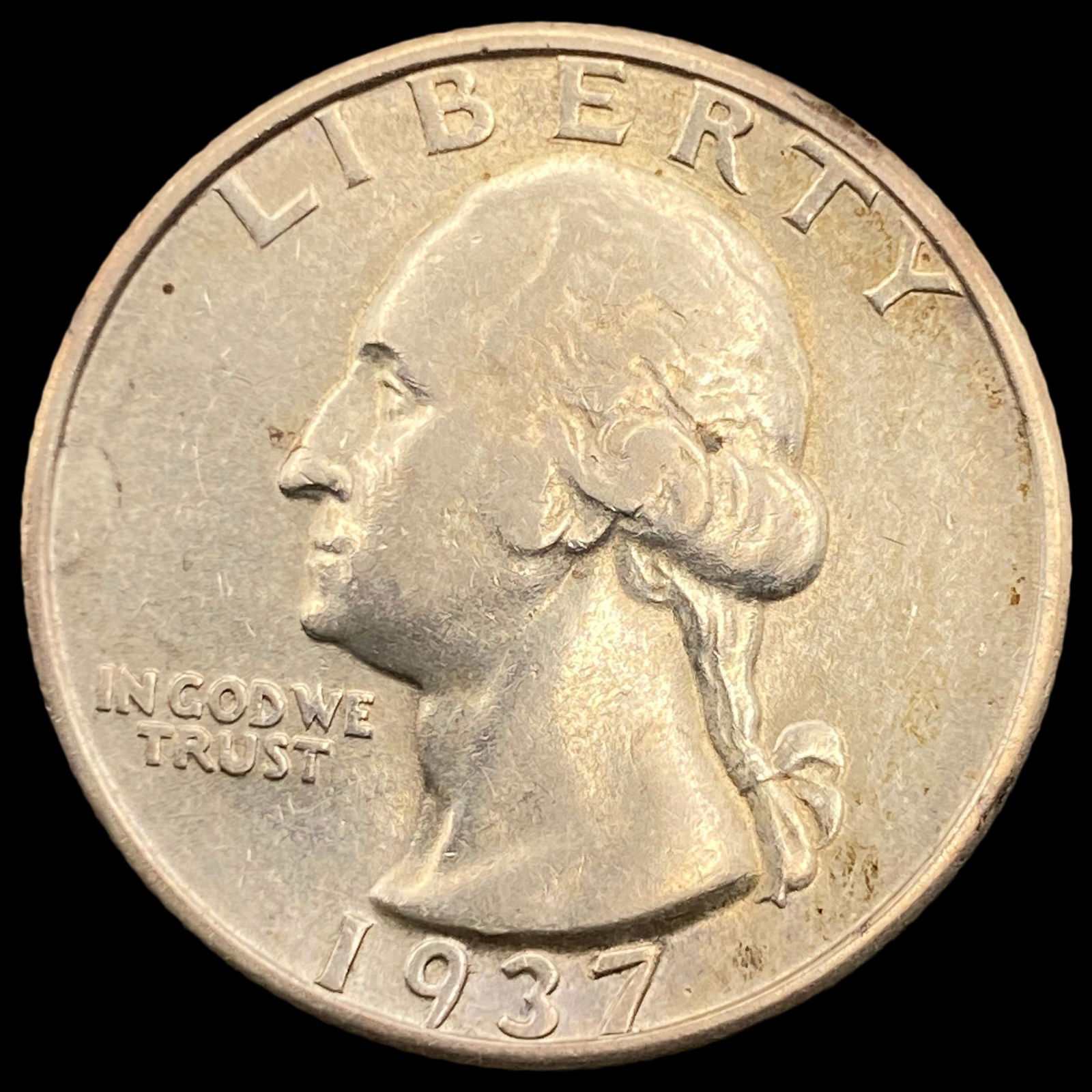 1937-S Silver Washington Quarter CHOICE AU (1 of 2)