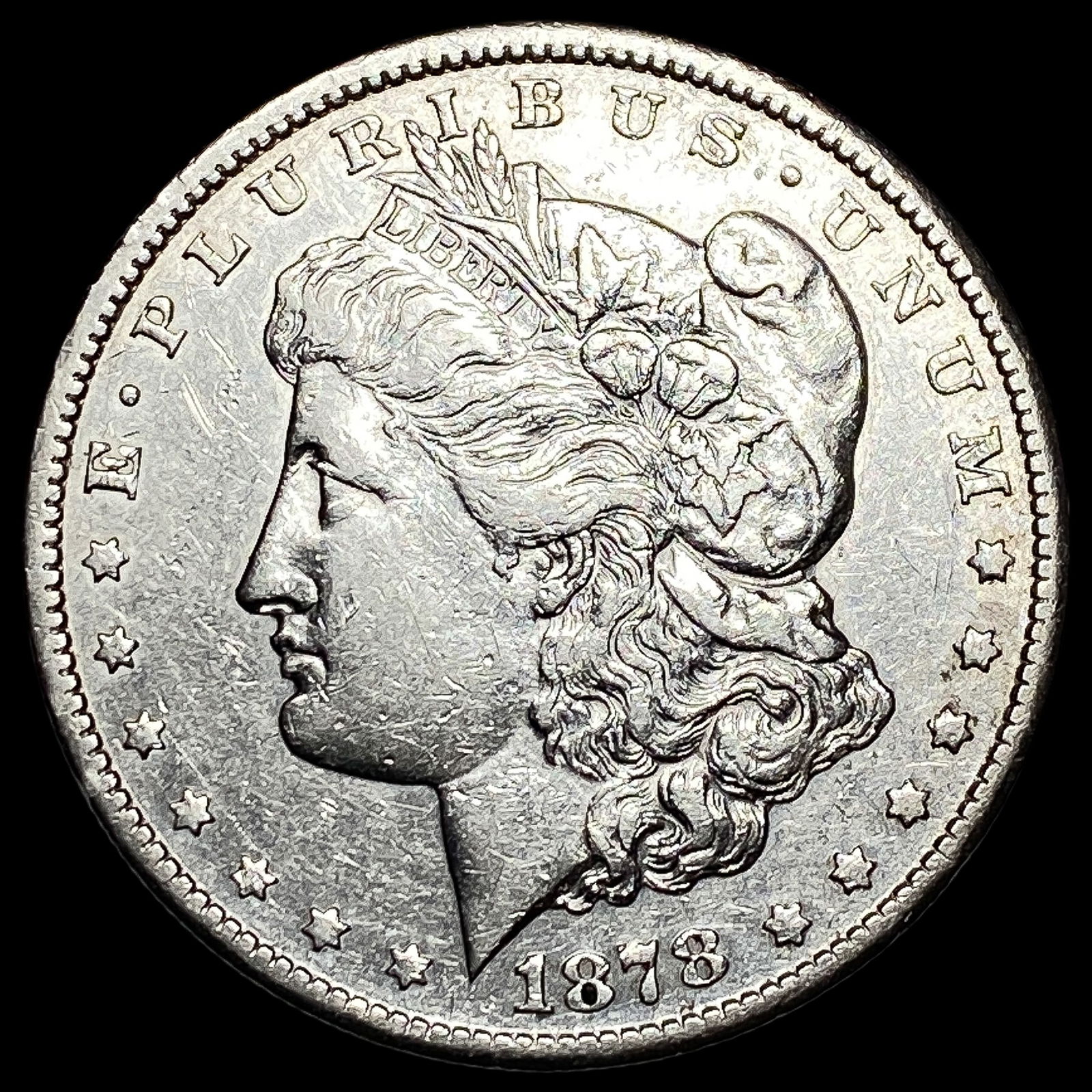 1878-CC Morgan Silver Dollar NEARLY UNCIRCULATED (1 of 2)