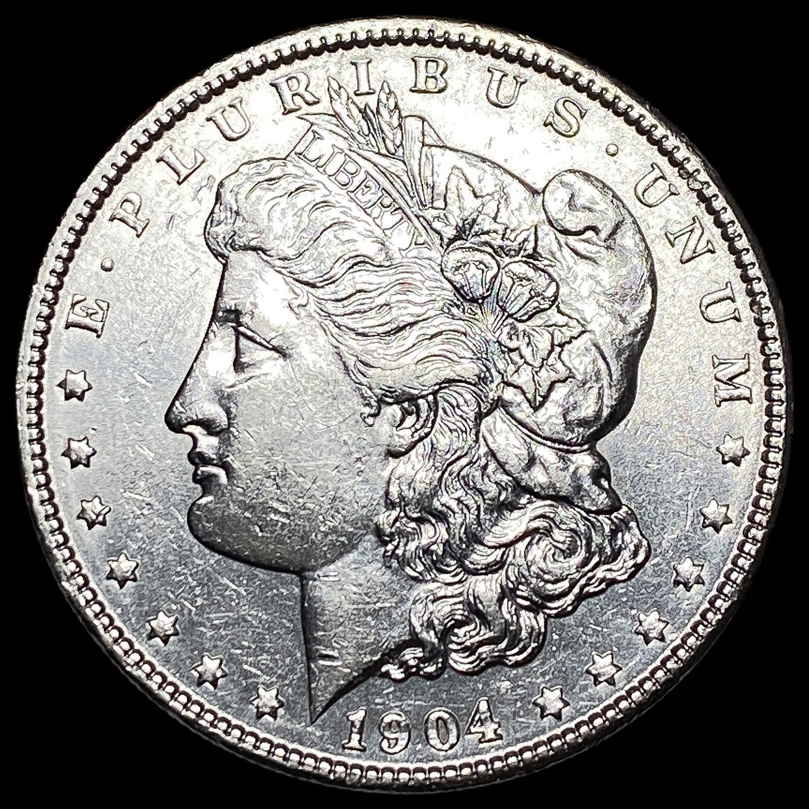 1904 Silver Morgan Dollar CHOICE AU (1 of 2)