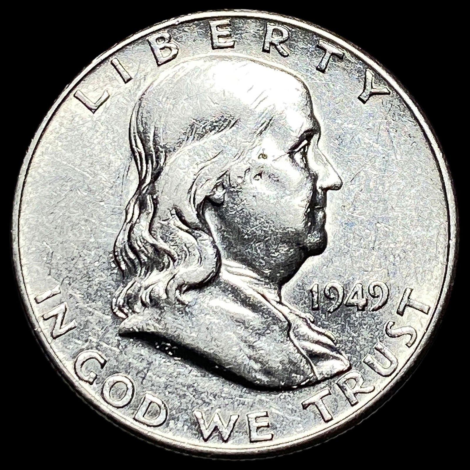 1949-S Franklin Silver Half Dollar CHOICE AU (1 of 2)