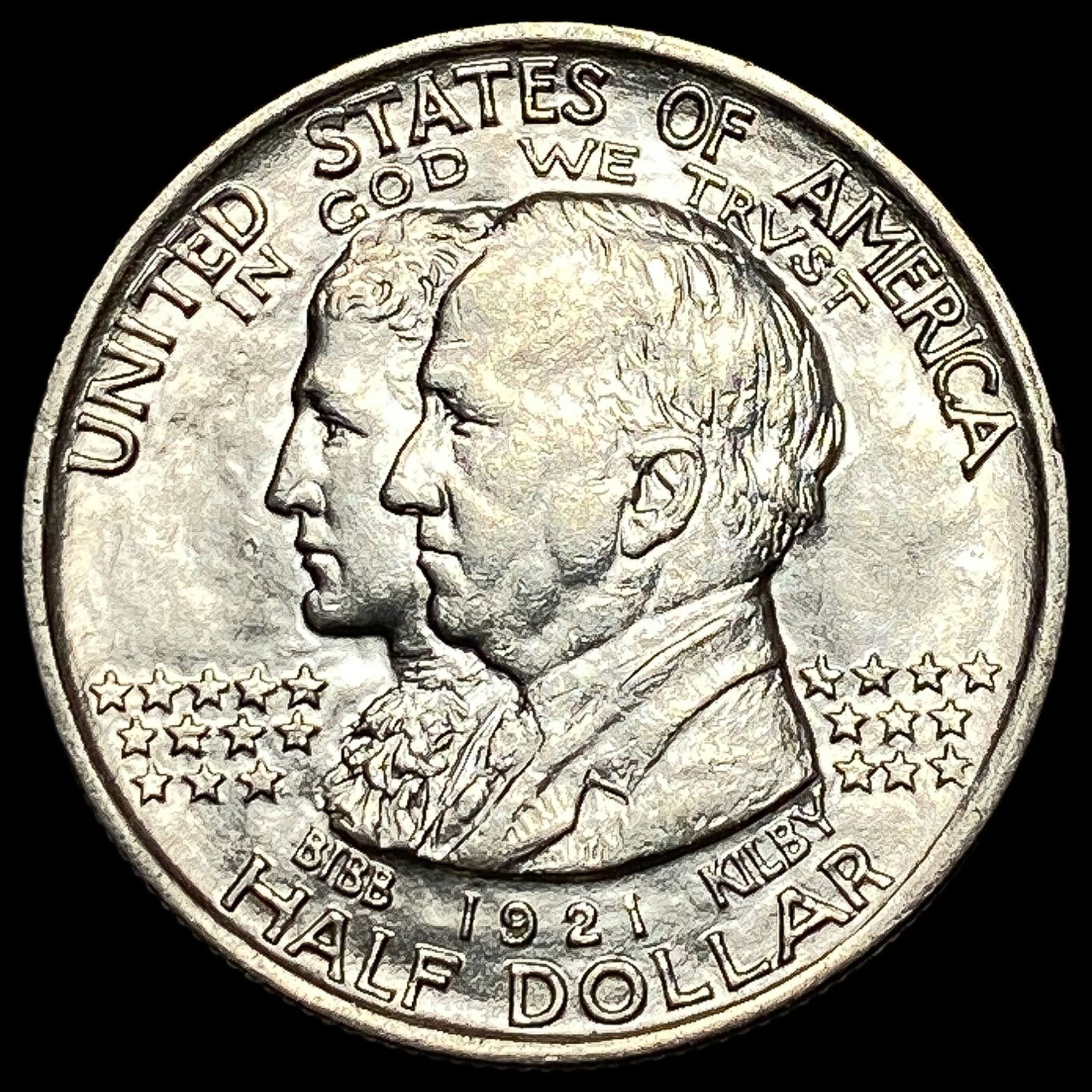 1921 Silver Alabama Half Dollar UNCIRCULATED (1 of 2)
