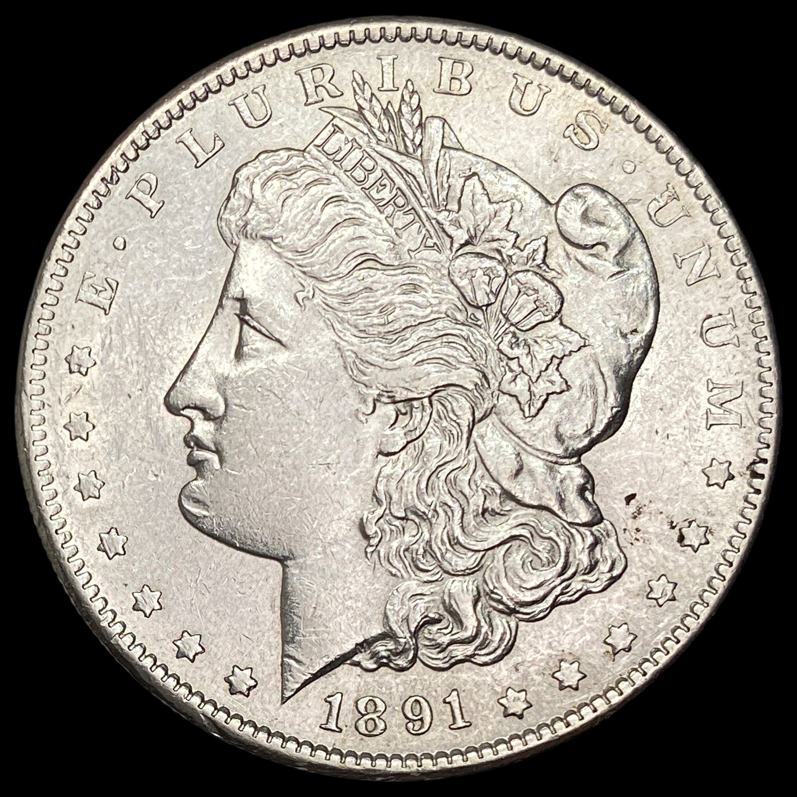 1891-S Silver Morgan Dollar CHOICE AU (1 of 2)