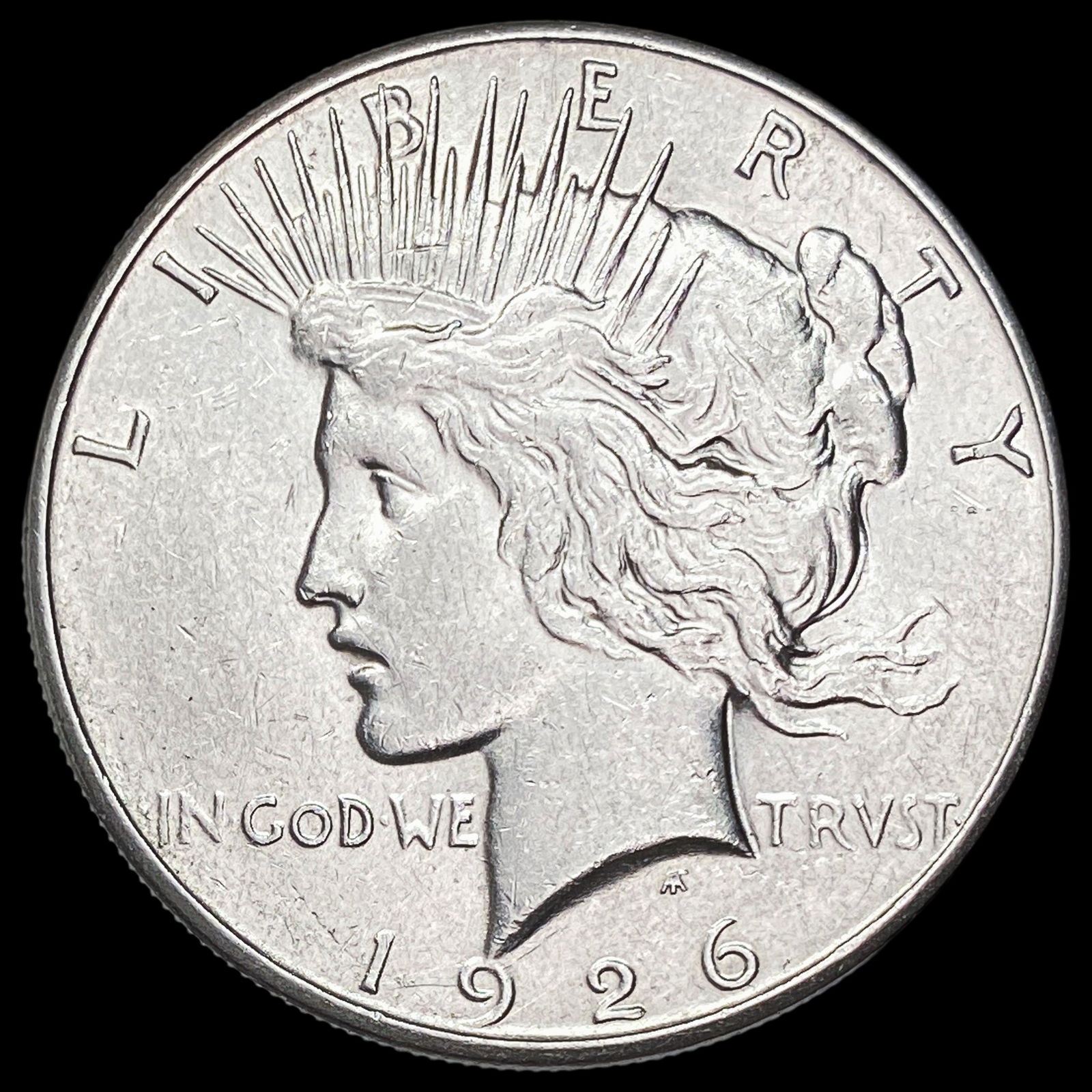 1926-S Silver Peace Dollar CLOSELY UNCIRCULATED (1 of 2)