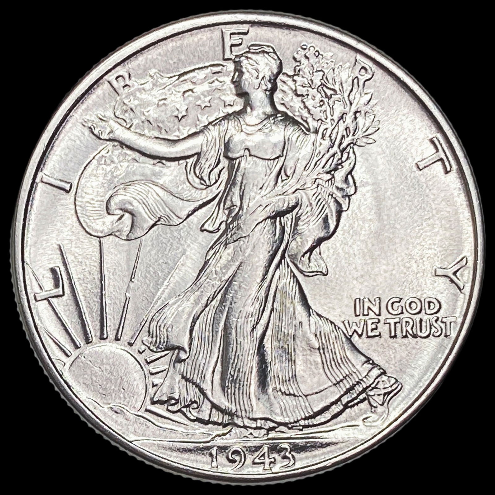 1943 Walking Liberty Half Dollar UNCIRCULATED (1 of 2)