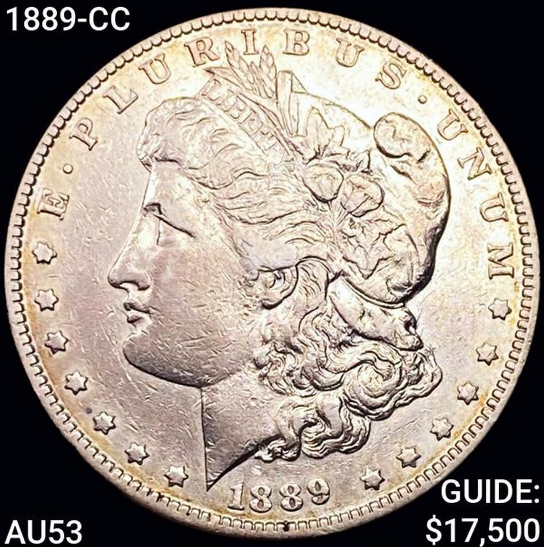 1889-CC Morgan Silver Dollar CLOSELY UNCIRCULATED (1 of 2)