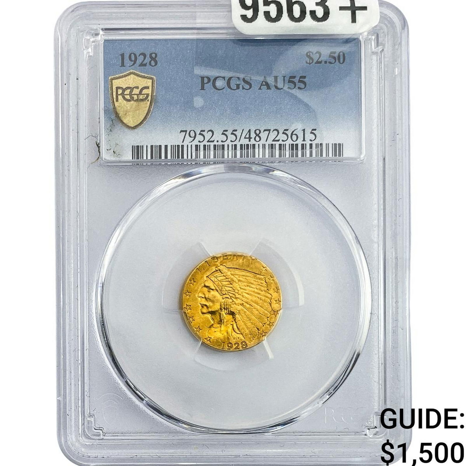 1928 $2.50 Gold Quarter Eagle PCGS AU55 (1 of 2)