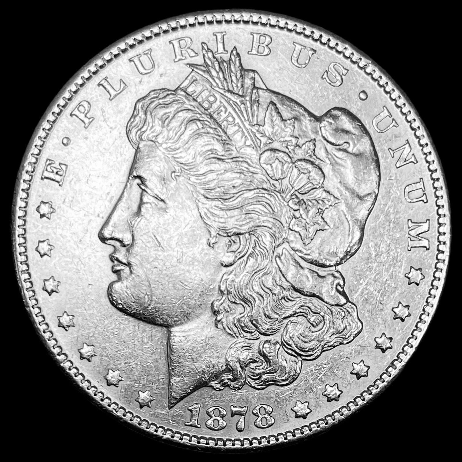 1878-S Silver Morgan Dollar CLOSELY UNCIRCULATED (1 of 2)