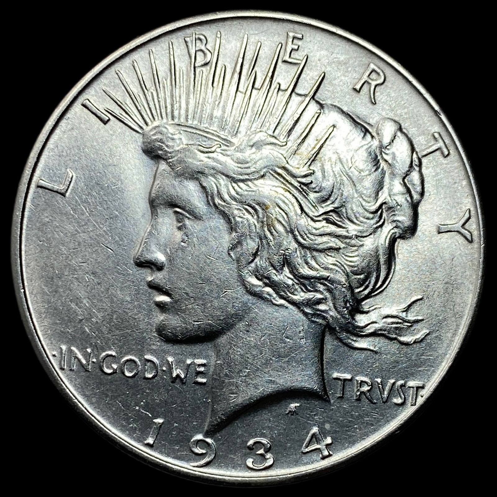 1934-D Peace Silver Dollar CLOSELY UNCIRCULATED (1 of 2)