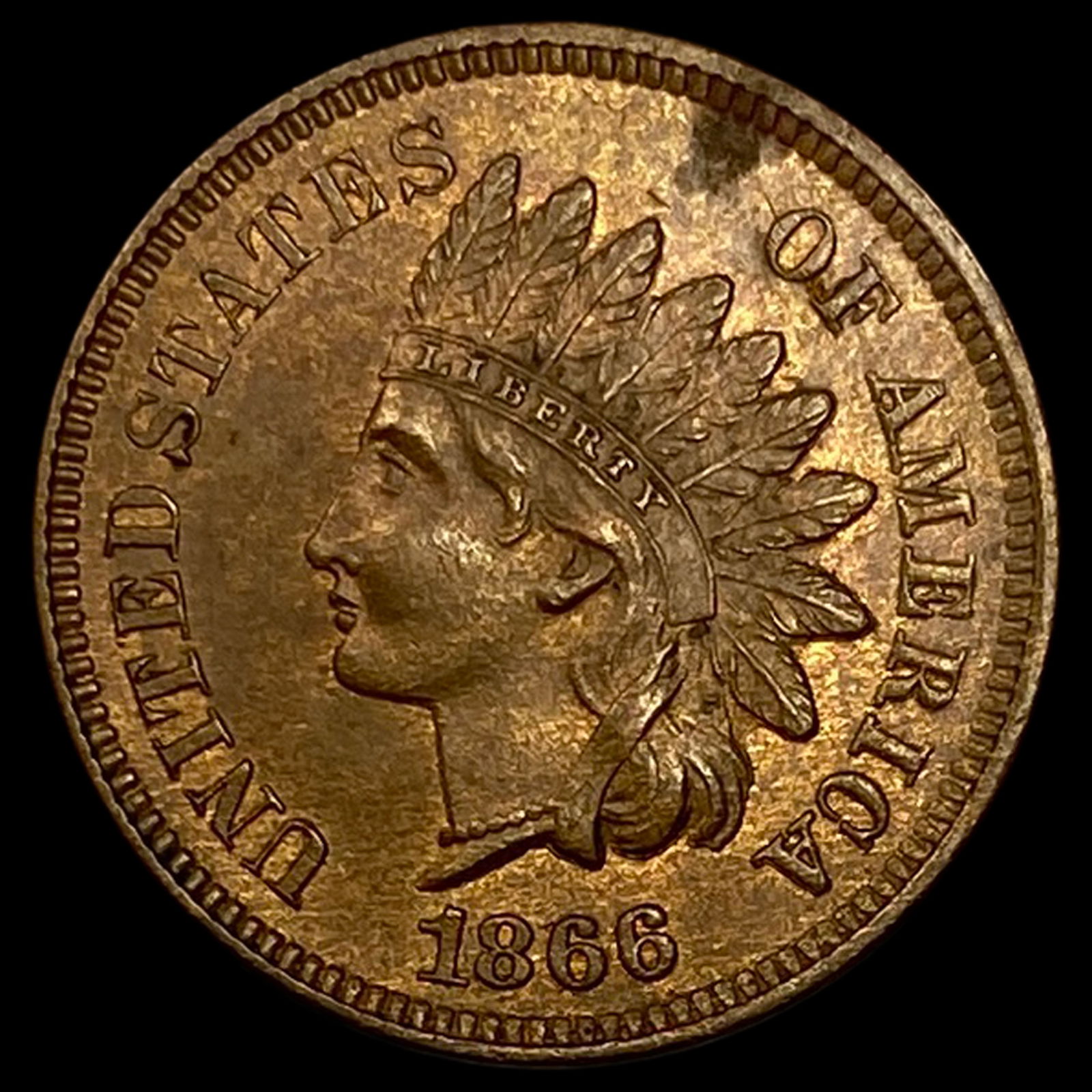 1866 Indian Head Cent HIGH GRADE (1 of 2)