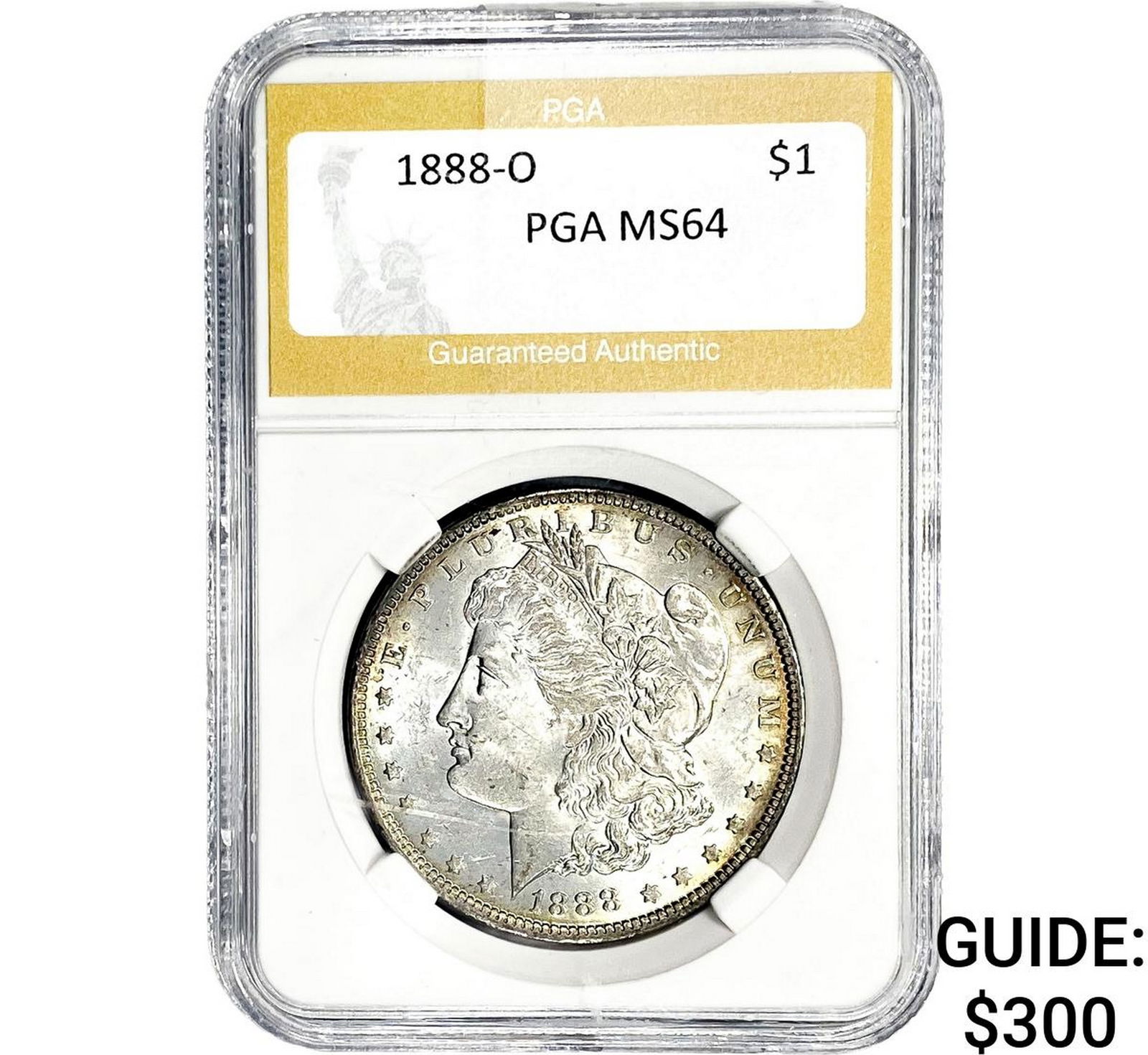 1888-O Morgan Silver Dollar PGA MS64 (1 of 2)