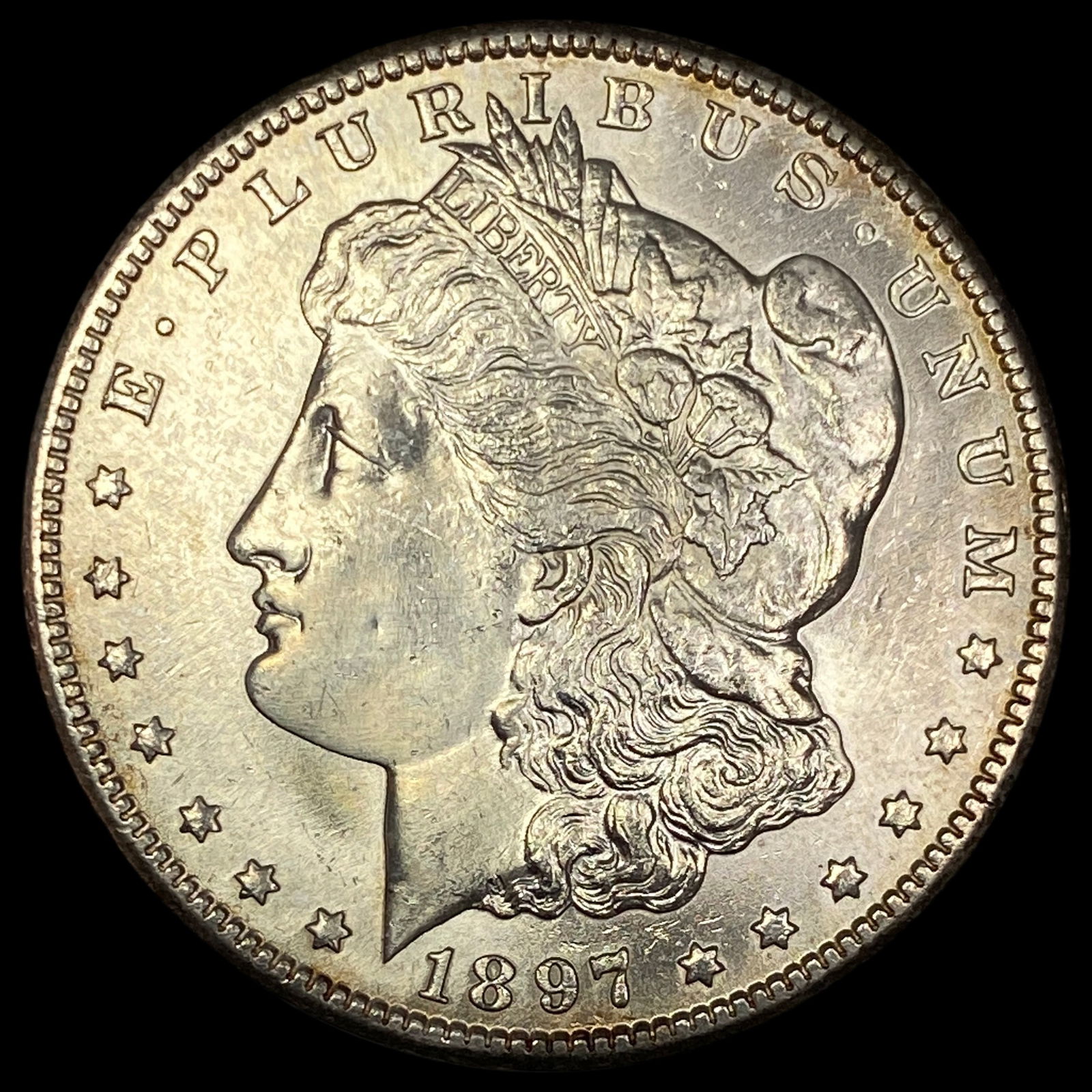 1897-S Silver Morgan Dollar HIGH GRADE (1 of 2)