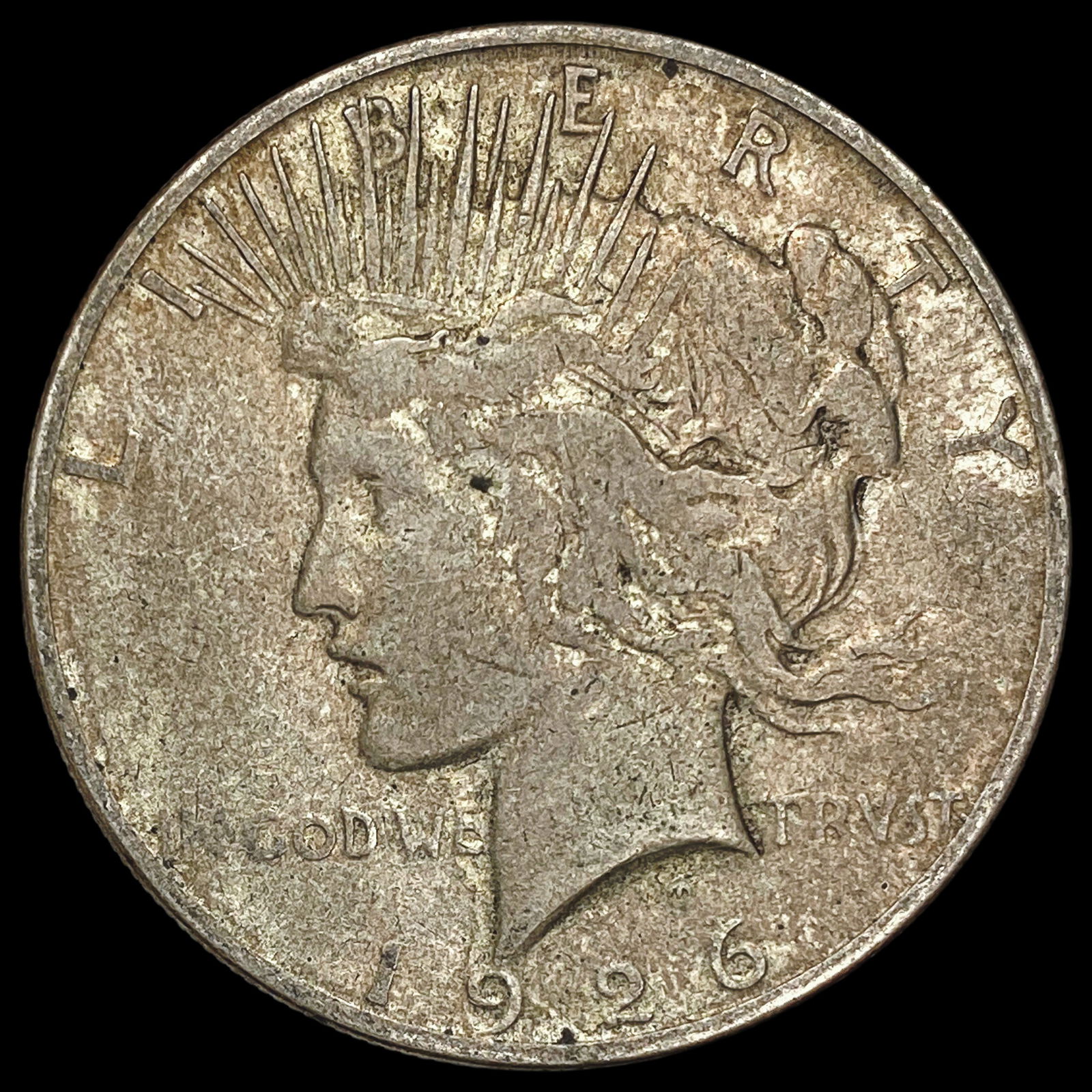 1926-S Silver Peace Dollar LIGHTLY CIRCULATED (1 of 2)