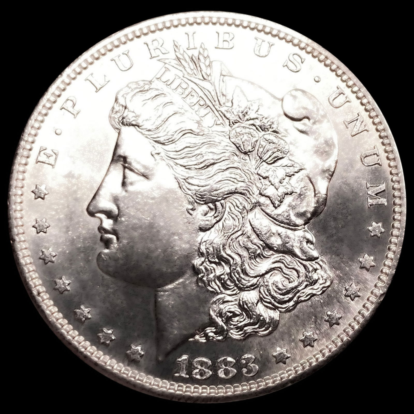 1883-S Morgan Silver Dollar GEM BU (1 of 2)