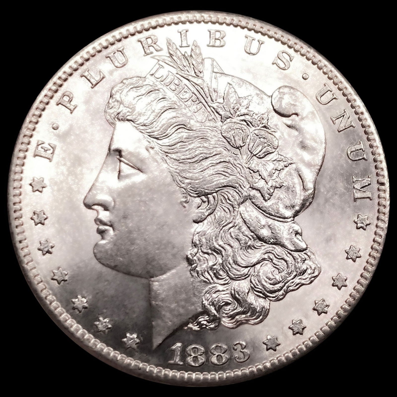 1883-S Morgan Silver Dollar CHOICE BU (1 of 2)
