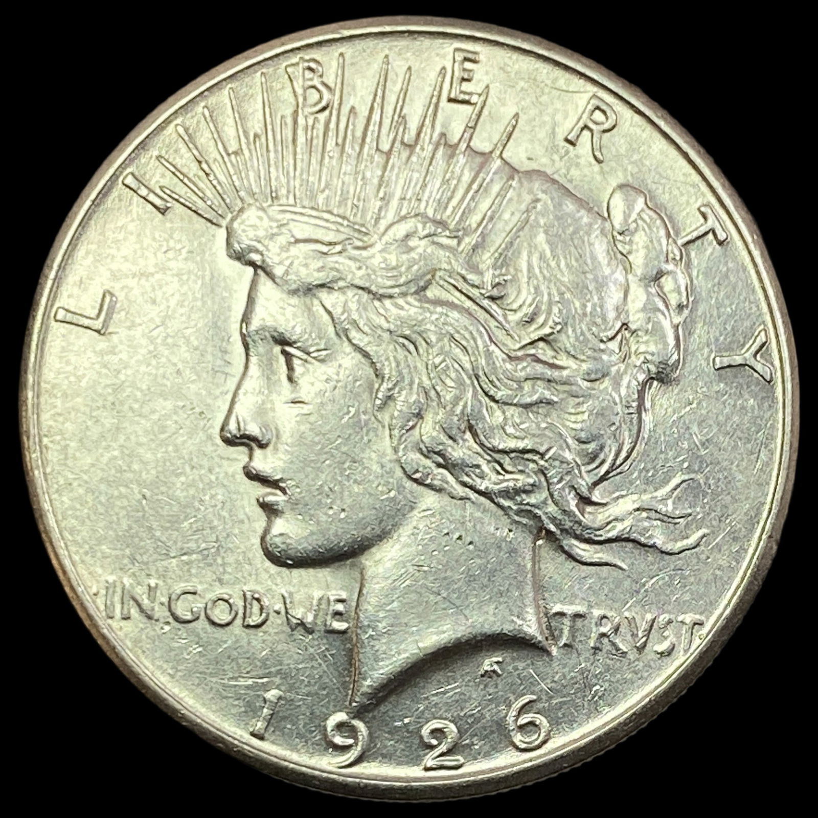 1926-S Silver Peace Dollar CLOSELY UNCIRCULATED (1 of 2)