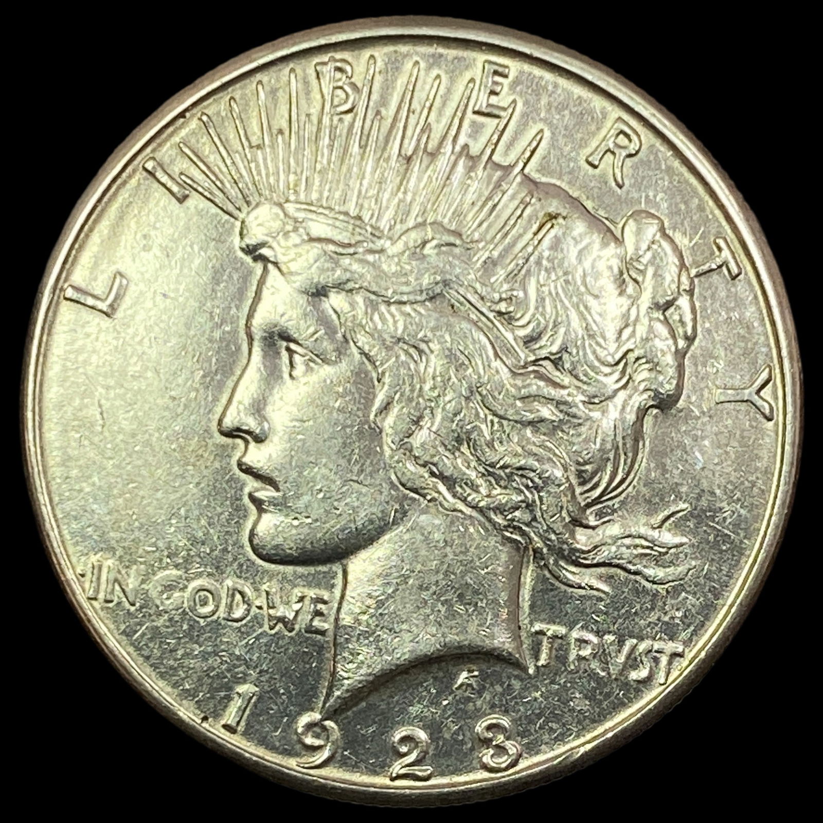 1923-S Peace Silver Dollar CLOSELY UNCIRCULATED (1 of 2)