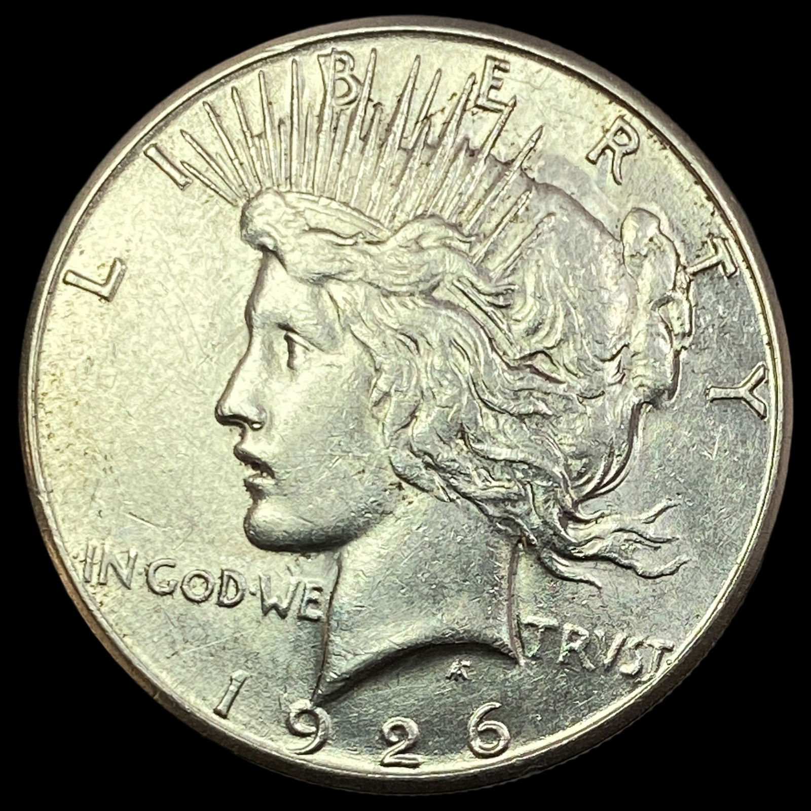 1926-S Silver Peace Dollar CLOSELY UNCIRCULATED (1 of 2)