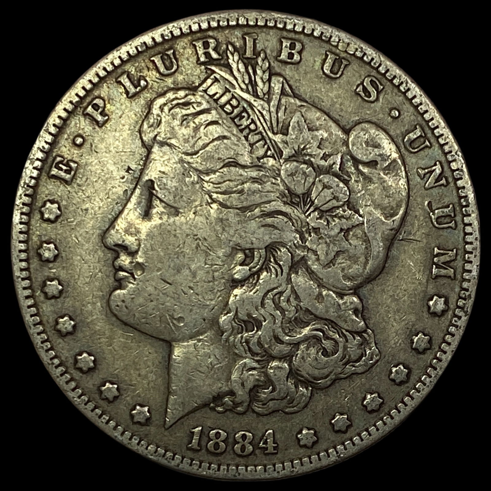 1884-S Silver Morgan Dollar LIGHTLY CIRCULATED (1 of 2)