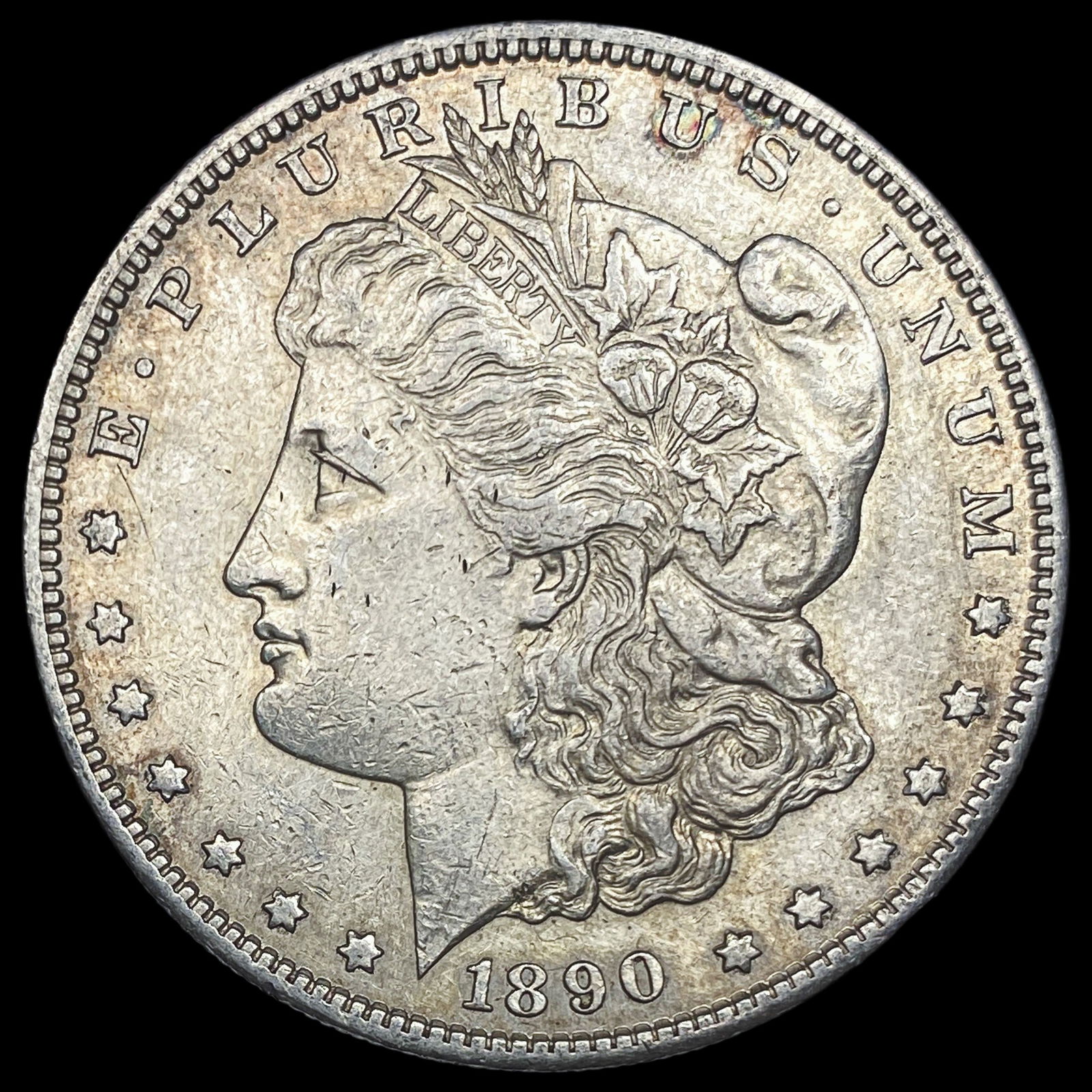1890-S Silver Morgan Dollar CLOSELY UNCIRCULATED (1 of 2)
