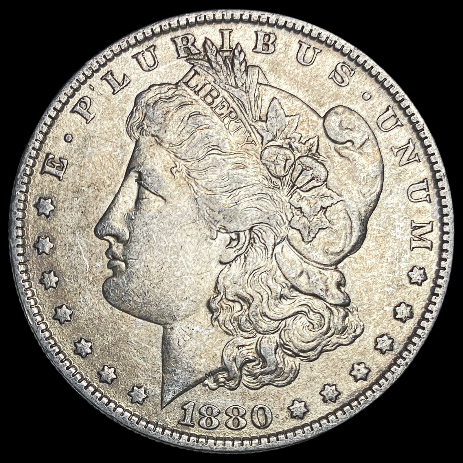1880-O Silver Morgan Dollar CLOSELY UNCIRCULATED (1 of 2)
