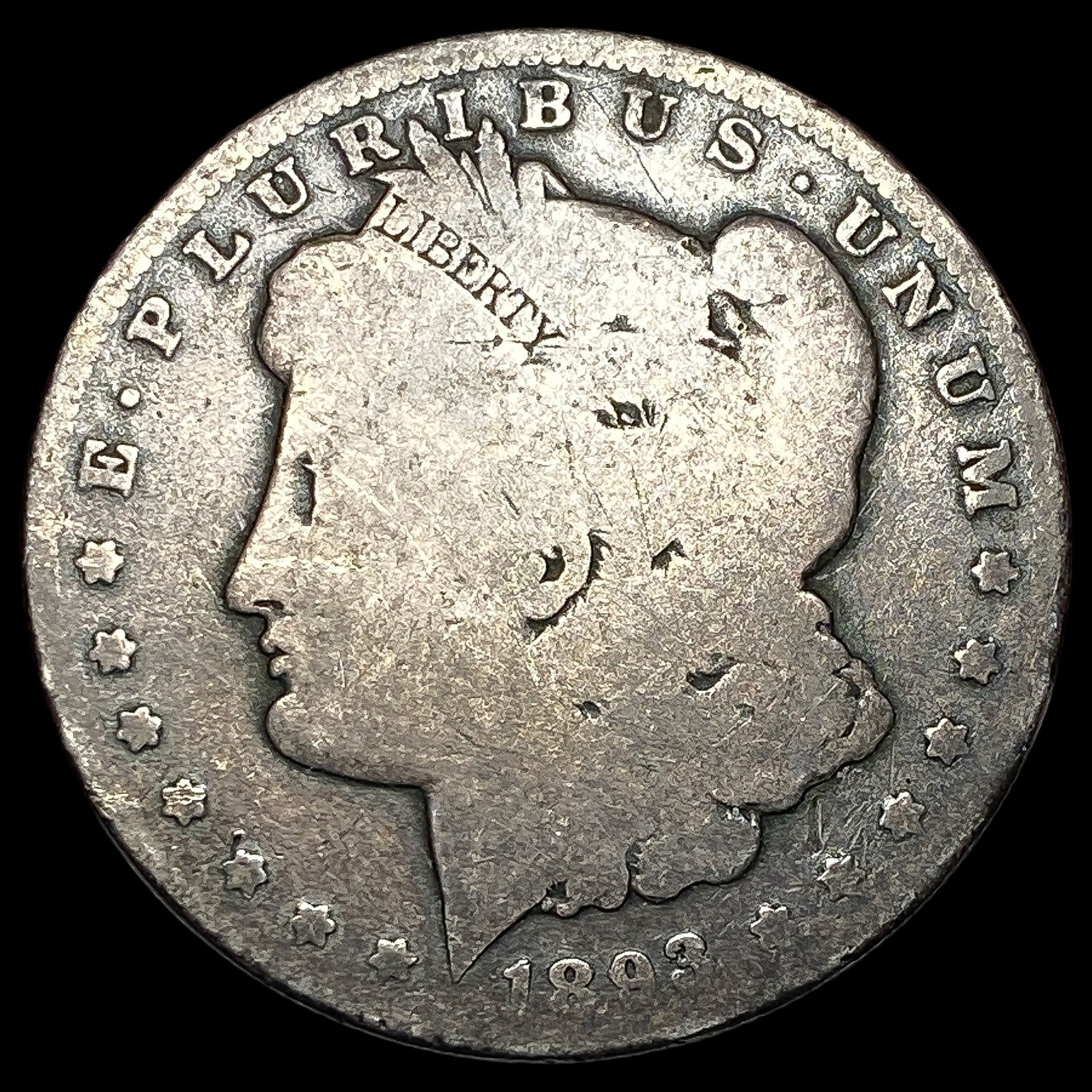 1893-O Silver Morgan Dollar NICELY CIRCULATED (1 of 2)
