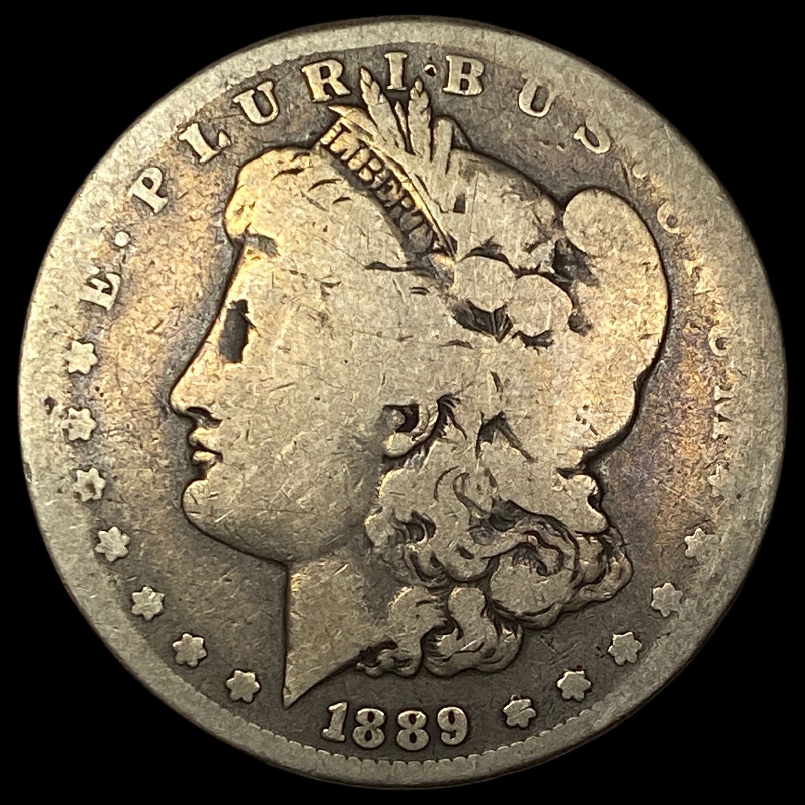 1889-CC Silver Morgan Dollar NICELY CIRCULATED (1 of 2)