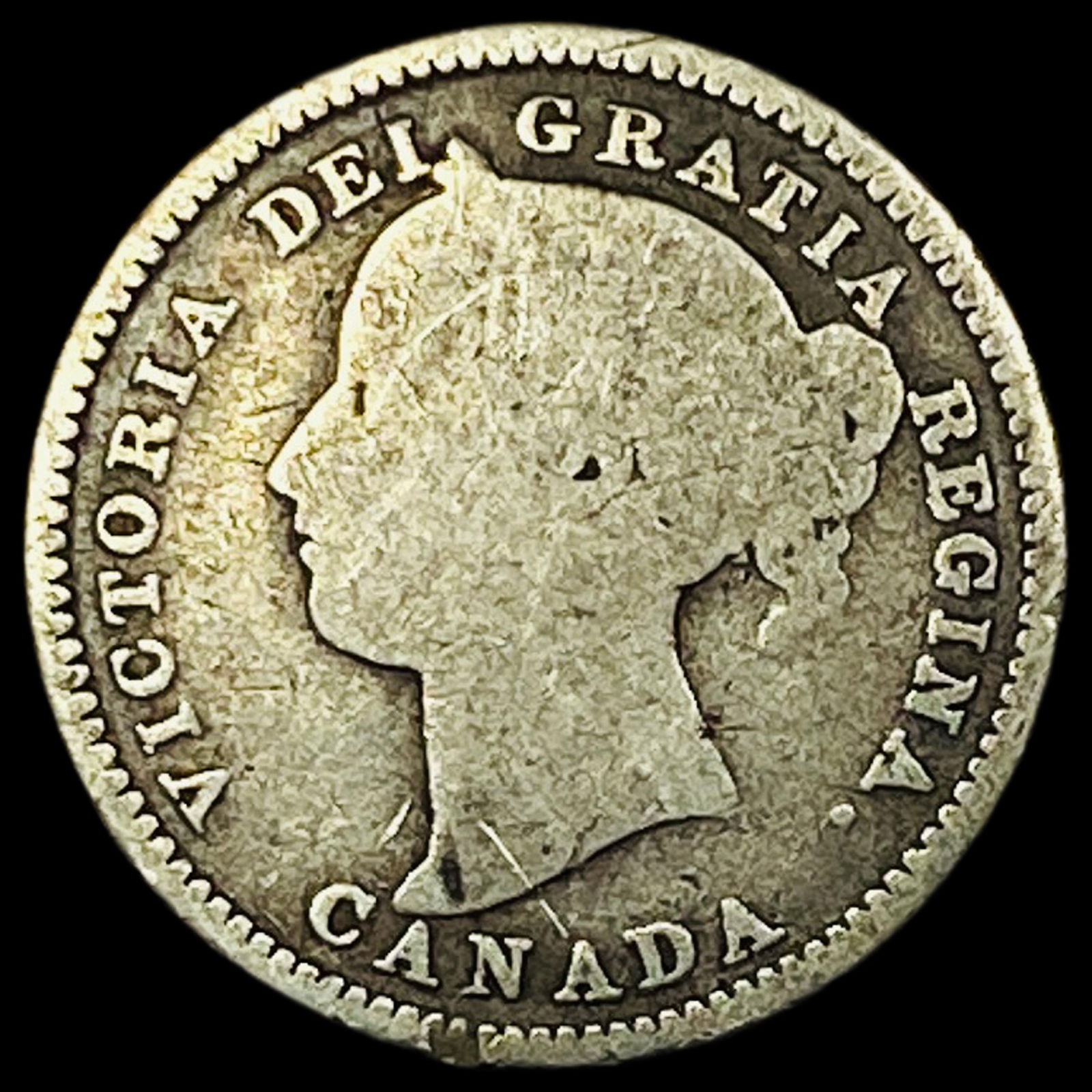 1882-H Canada Silver 10 Cents NICELY CIRCULATED (1 of 2)