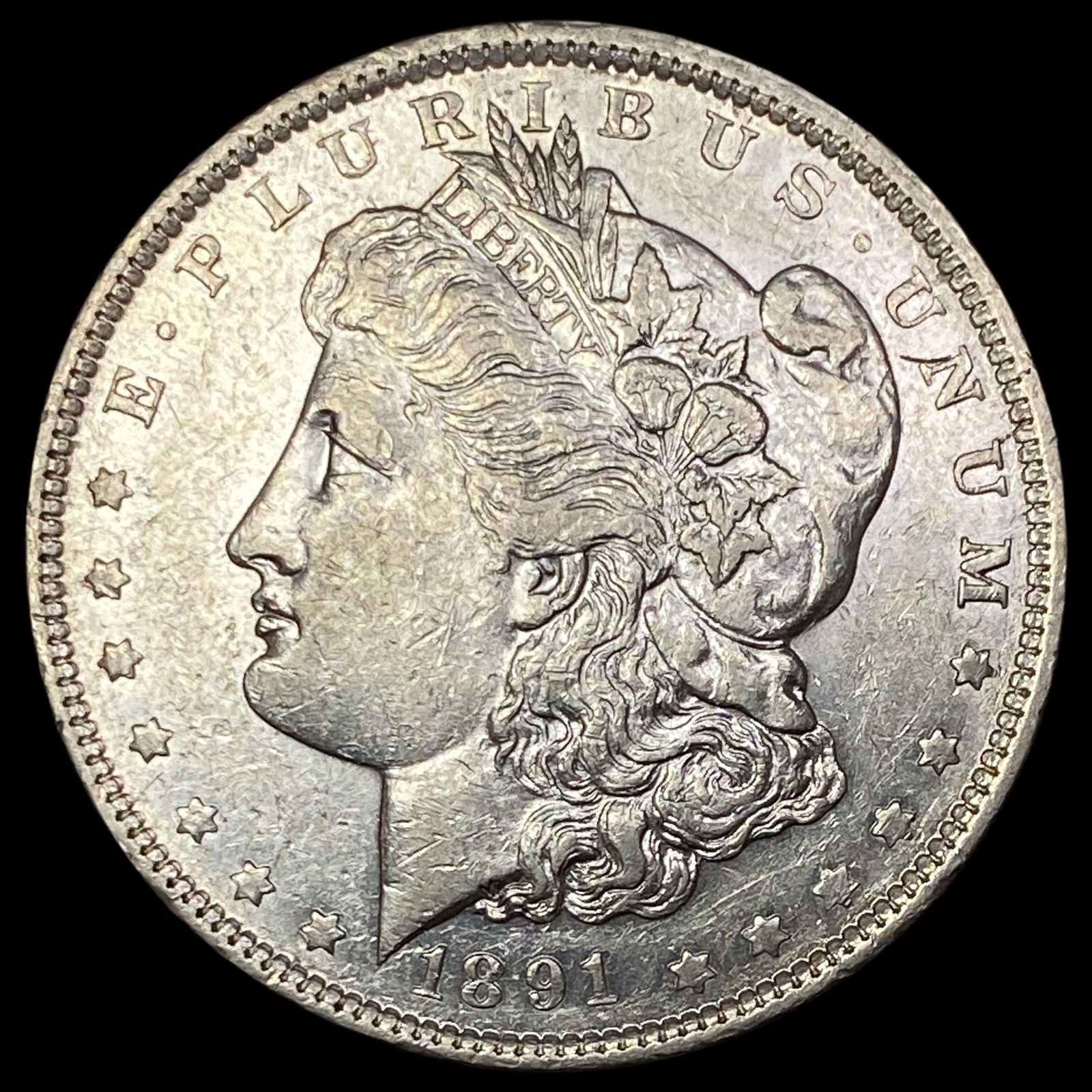 1891-O Silver Morgan Dollar CLOSELY UNCIRCULATED (1 of 2)