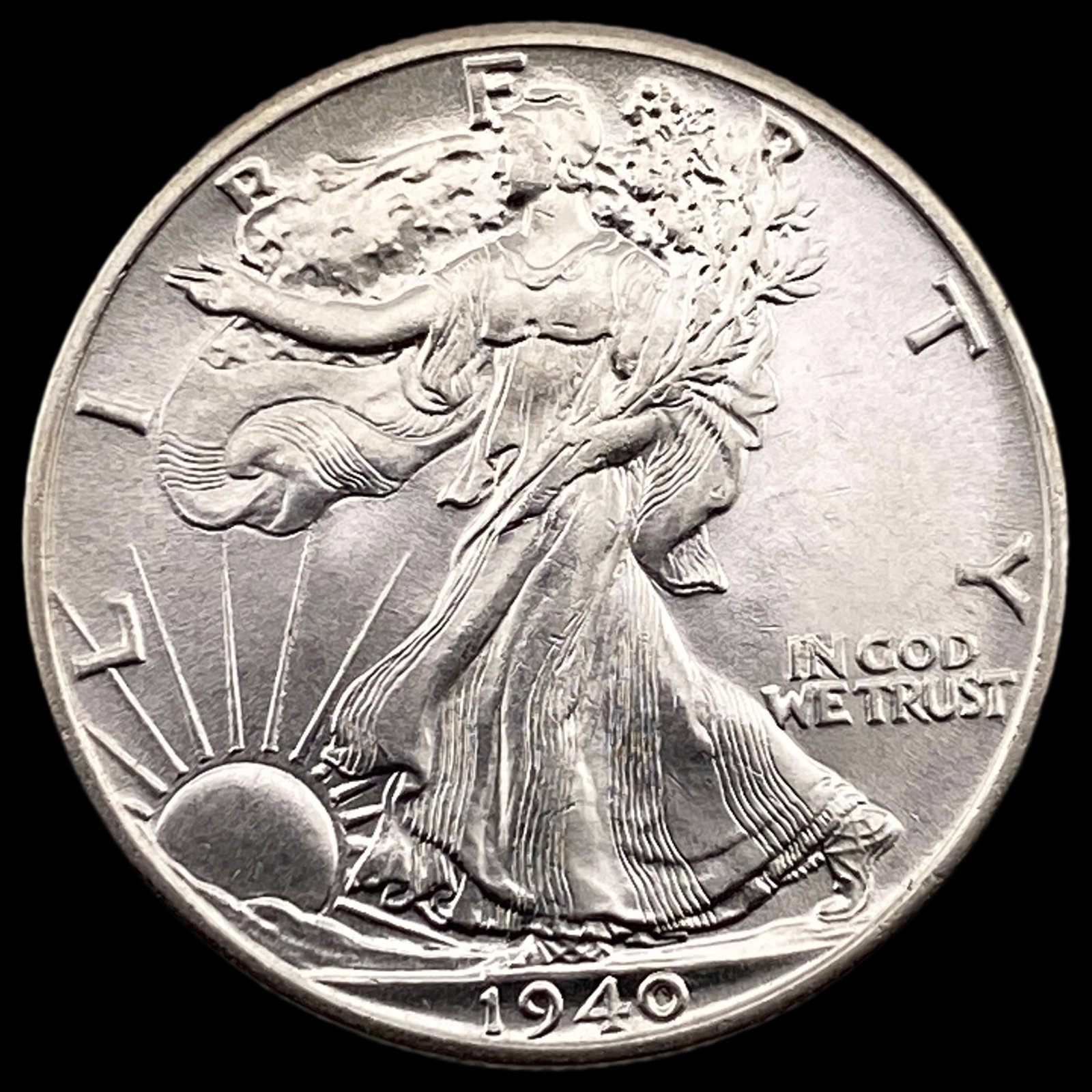 1940 Walking Liberty Half Dollar CHOICE BU: 1940 Walking Liberty Half Dollar CHOICE BU