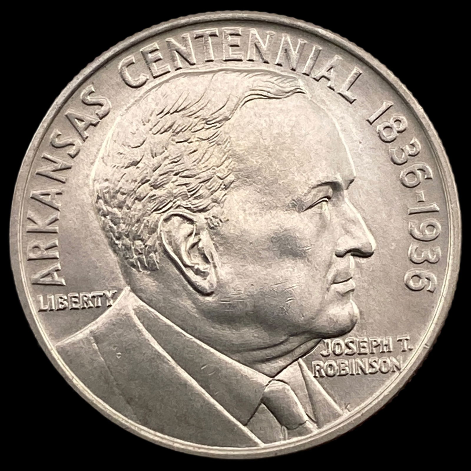 1936 Silver Arkansas Half Dollar CHOICE BU (1 of 2)