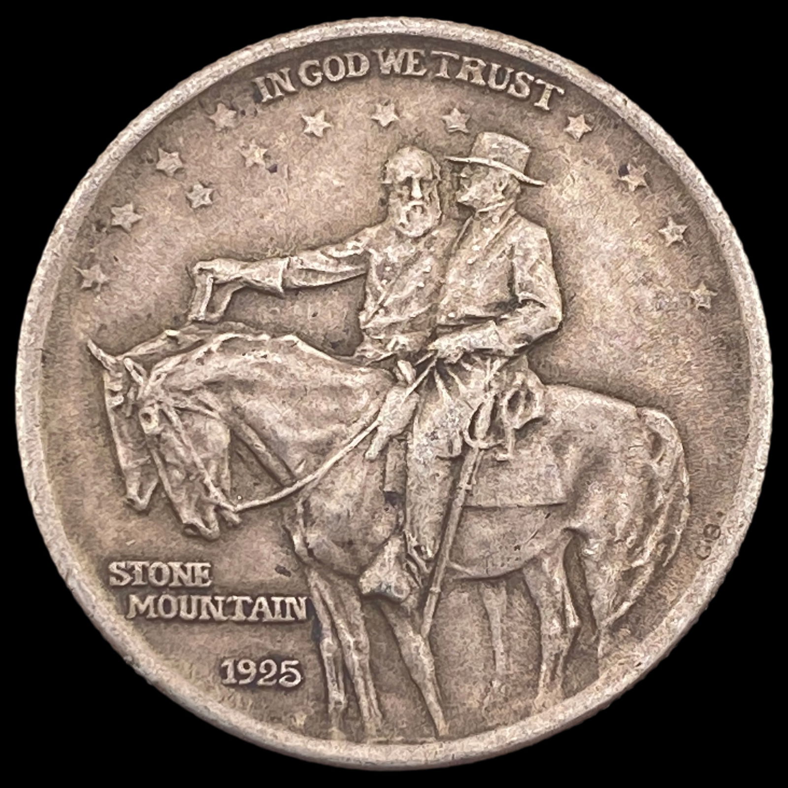 1925 Stone Mountain Half Dollar CLOSELY UNCIRCULATED (1 of 2)
