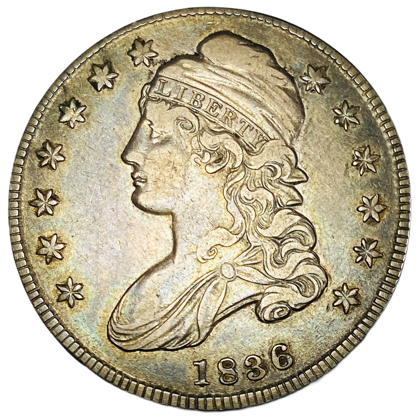 1836 Capped Bust Half Dollar: 1836 Capped Bust Half Dollar