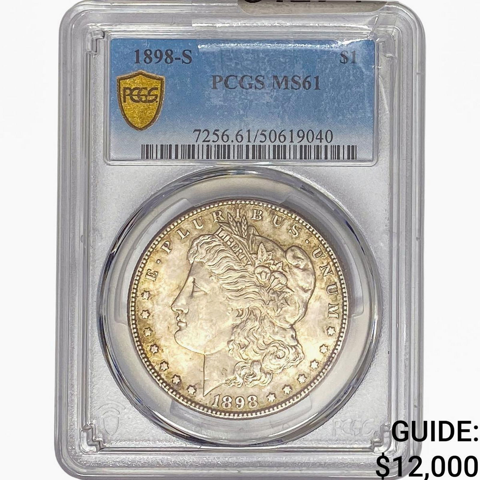 1898-S Morgan Silver Dollar PCGS MS61 (1 of 2)