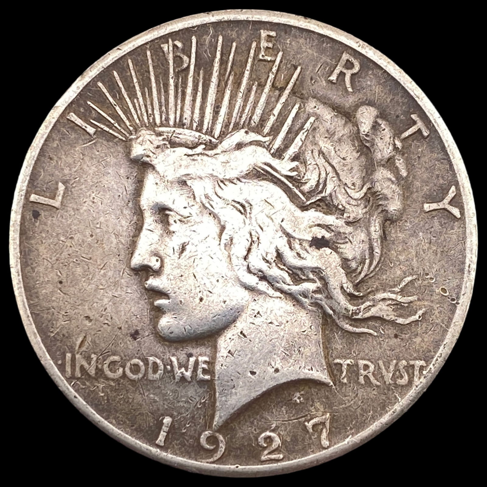 1927 Silver Peace Dollar HIGH GRADE (1 of 2)