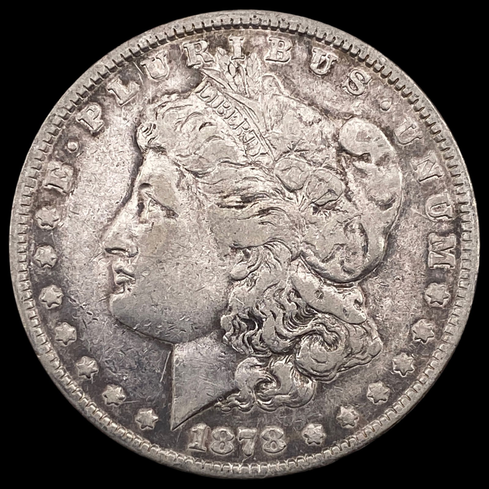 1878 Silver Morgan Dollar LIGHTLY CIRCULATED (1 of 2)