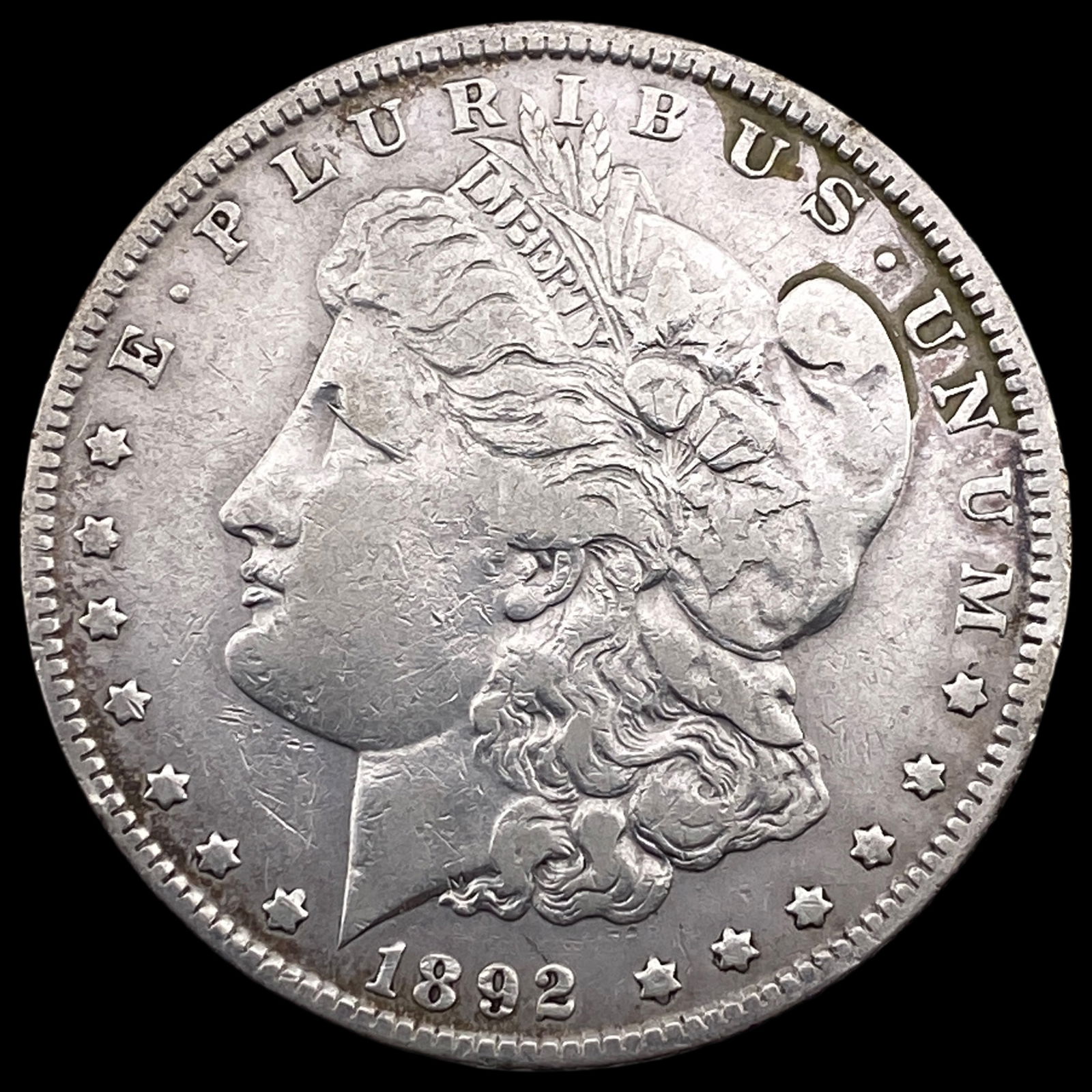 1892 Silver Morgan Dollar LIGHTLY CIRCULATED (1 of 2)