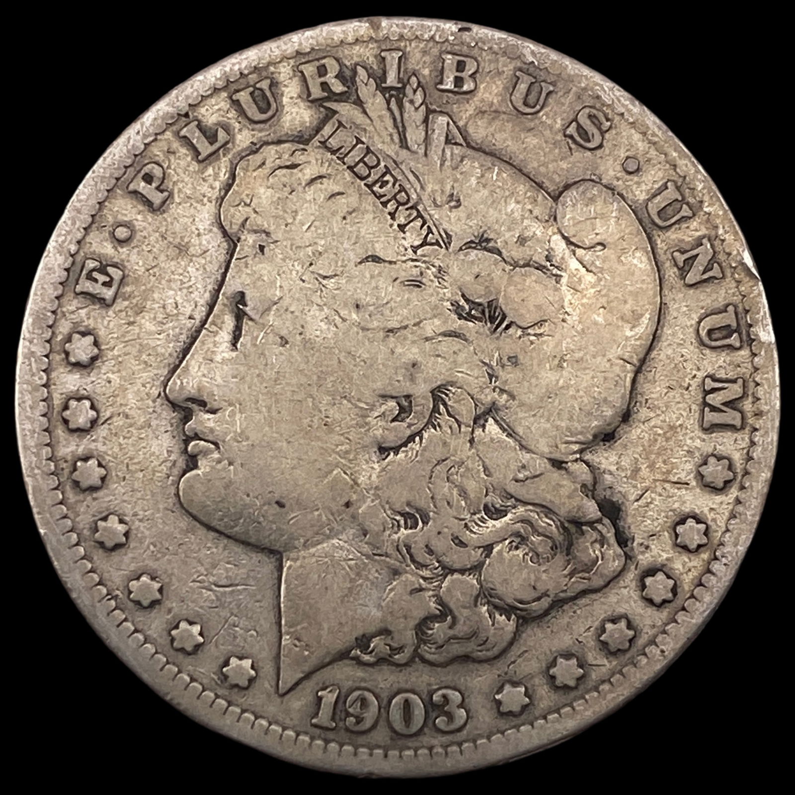 1903-S Silver Morgan Dollar LIGHTLY CIRCULATED (1 of 2)