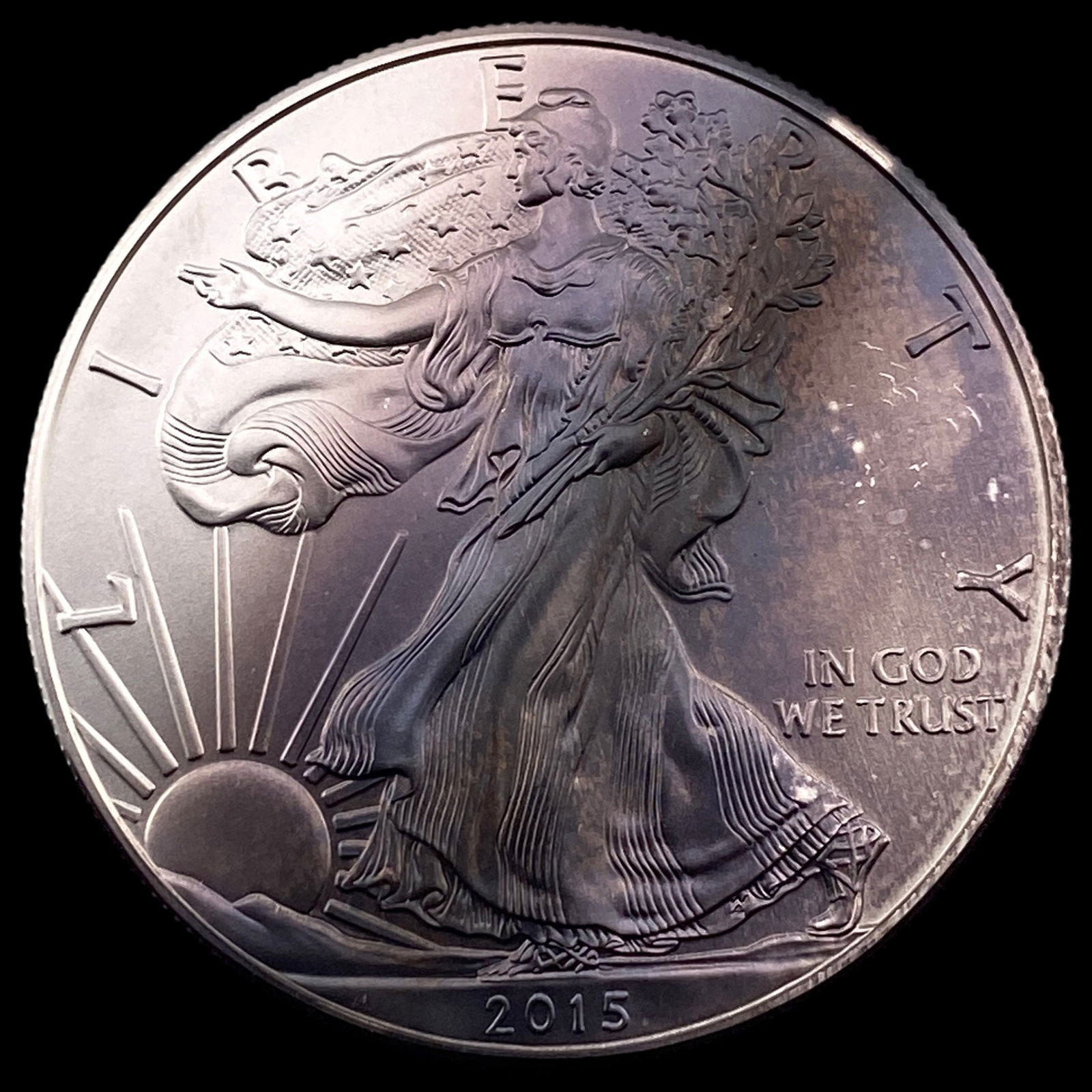 2015 1oz Silver American Eagle SUPERB GEM BU (1 of 2)