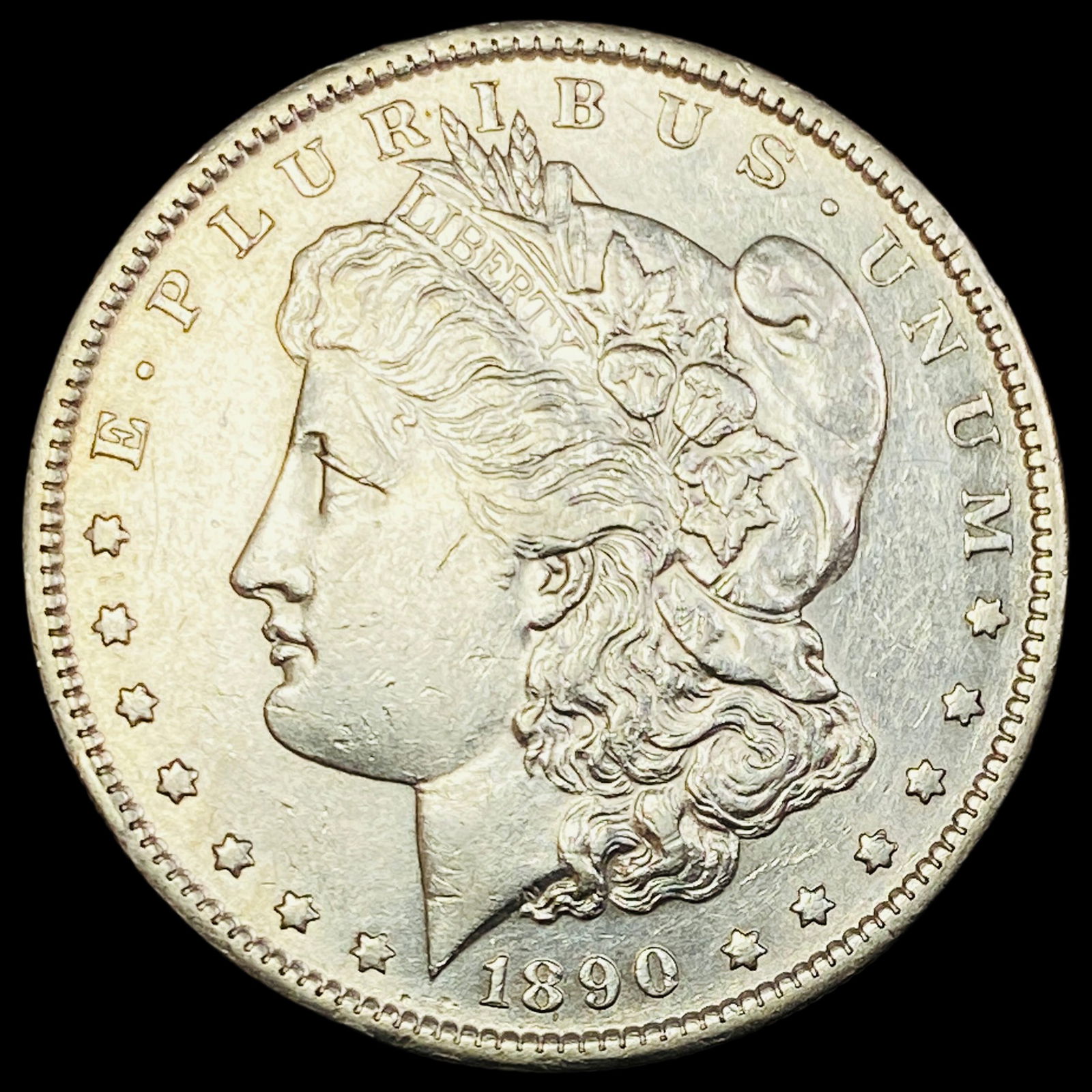 1890-S Silver Morgan Dollar CLOSELY UNCIRCULATED (1 of 2)