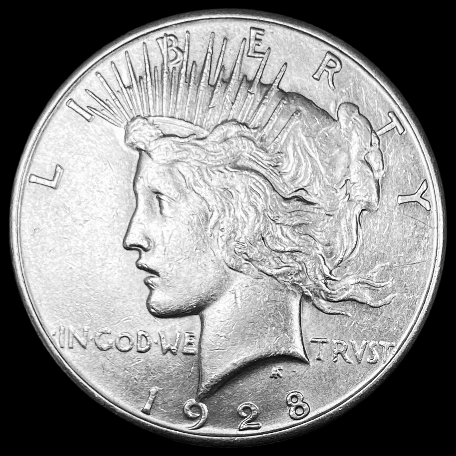 1928-S Peace Silver Dollar CLOSELY UNCIRCULATED (1 of 2)