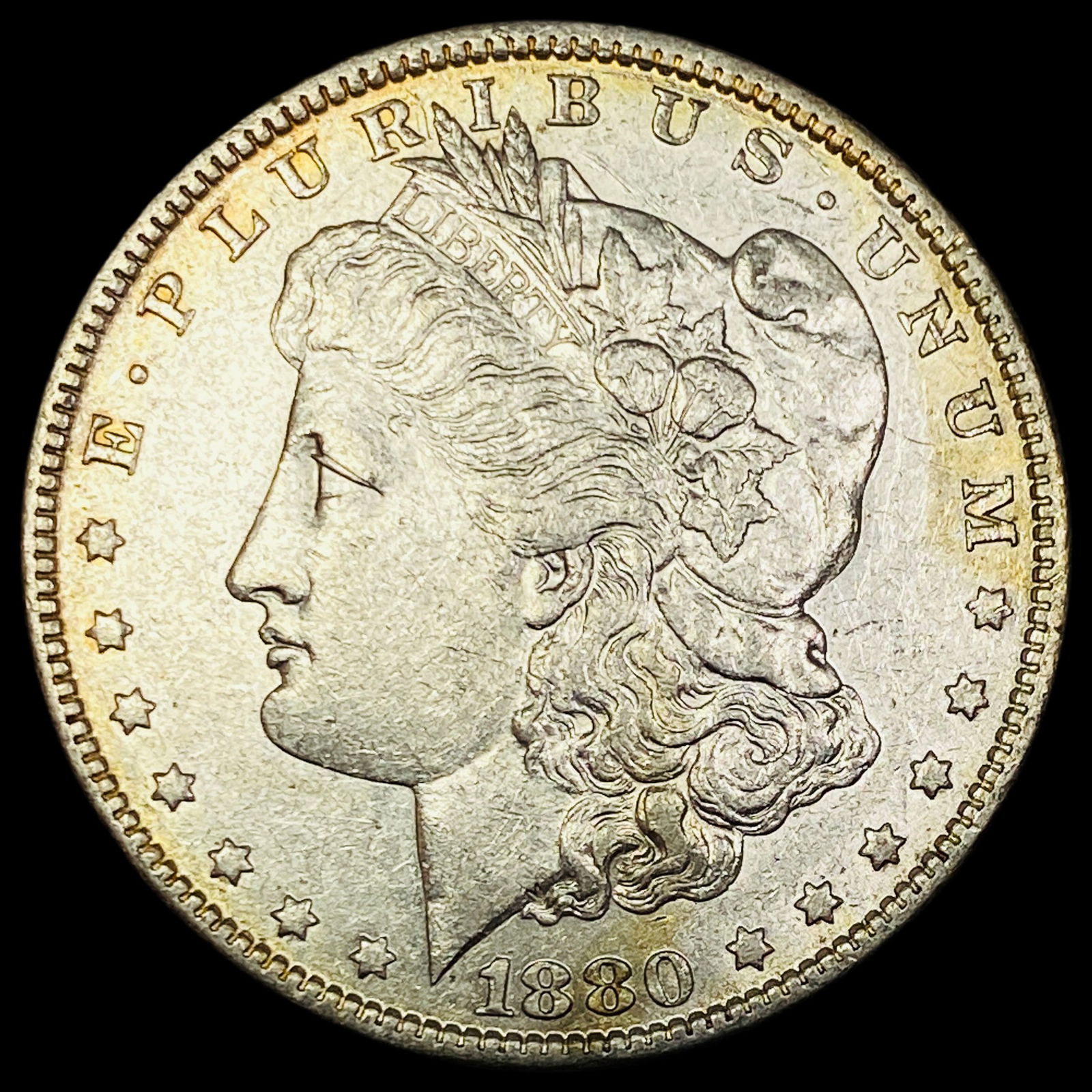 1880-O Silver Morgan Dollar CLOSELY UNCIRCULATED (1 of 2)
