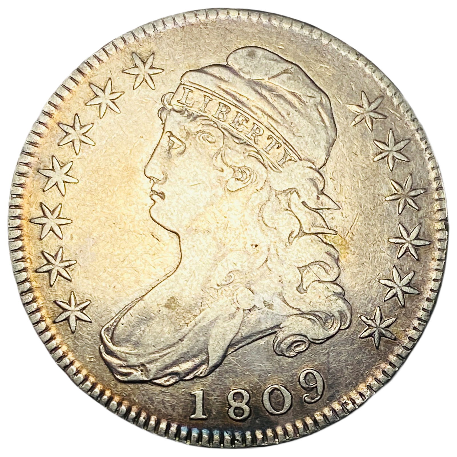 1809 Capped Bust Half Dollar: 1809 Capped Bust Half Dollar