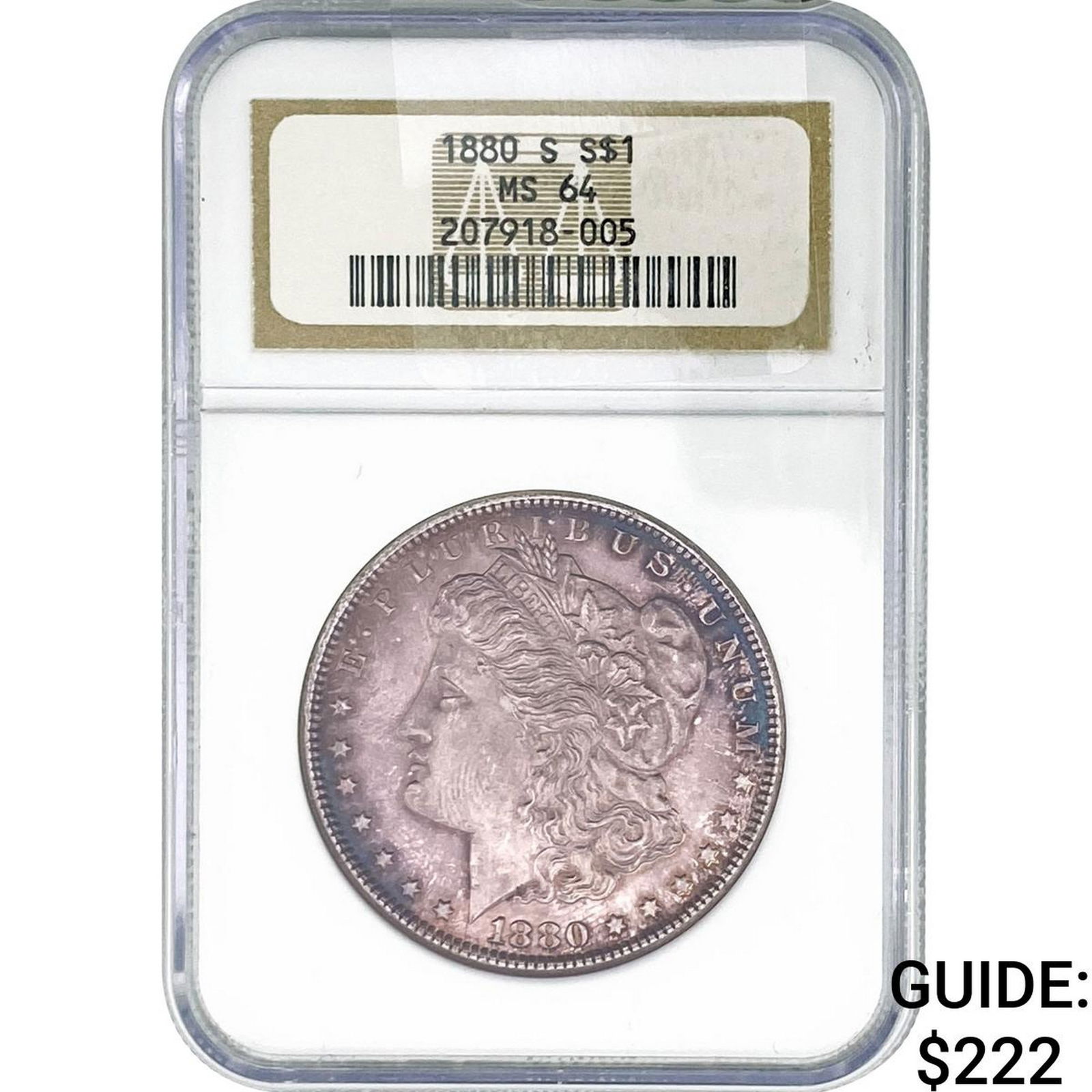 1880-S Morgan Silver Dollar NGC MS64 (1 of 2)