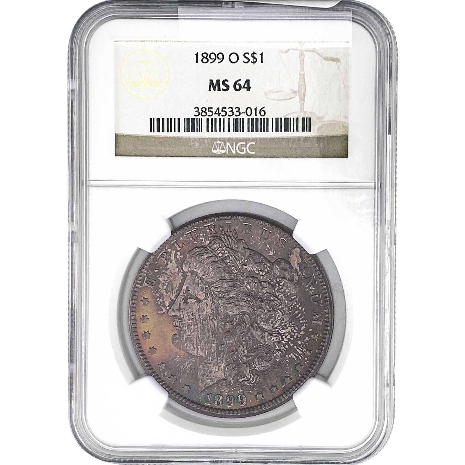 1899-O Morgan Silver Dollar NGC MS64 (1 of 2)