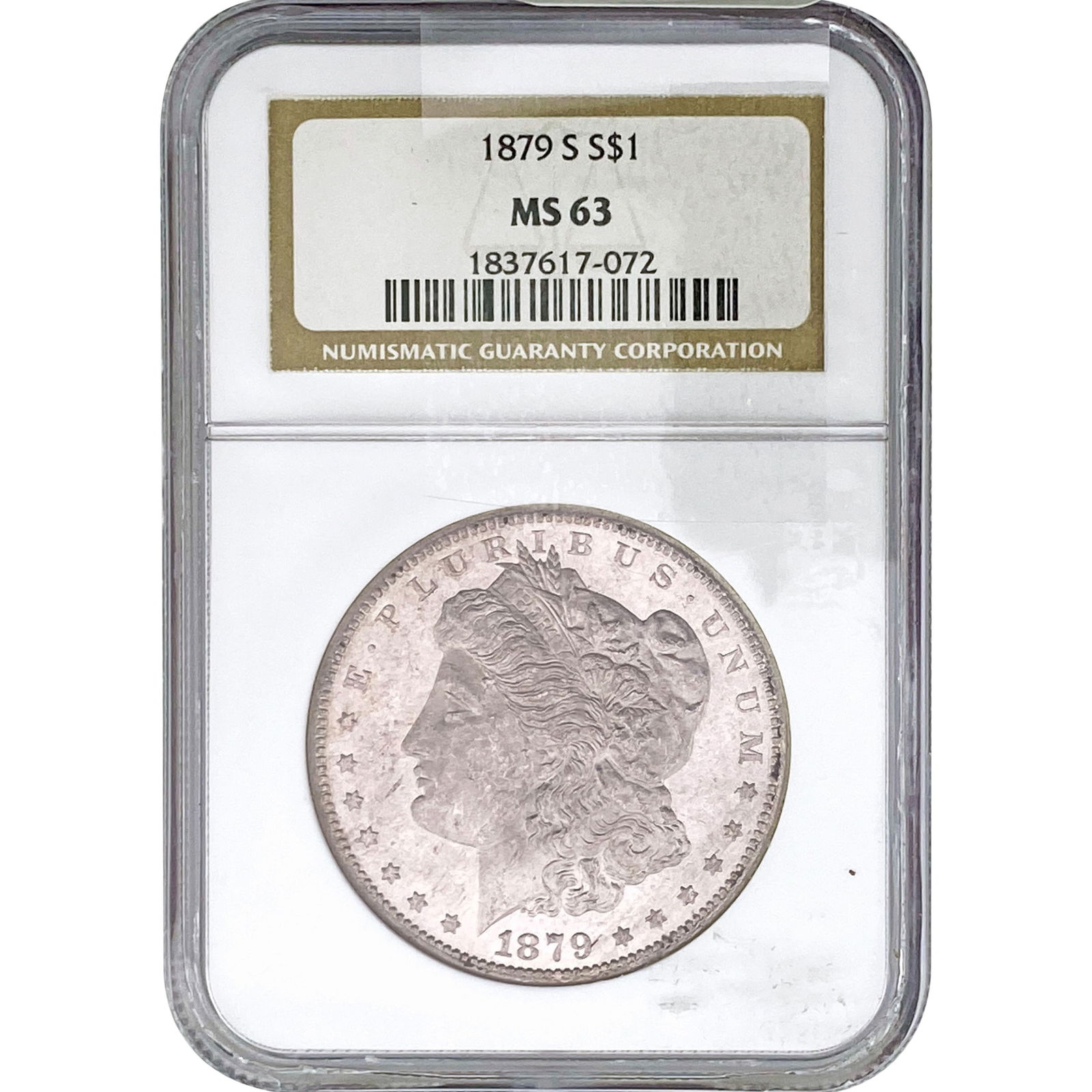 1879-S Morgan Silver Dollar NGC MS63 (1 of 2)