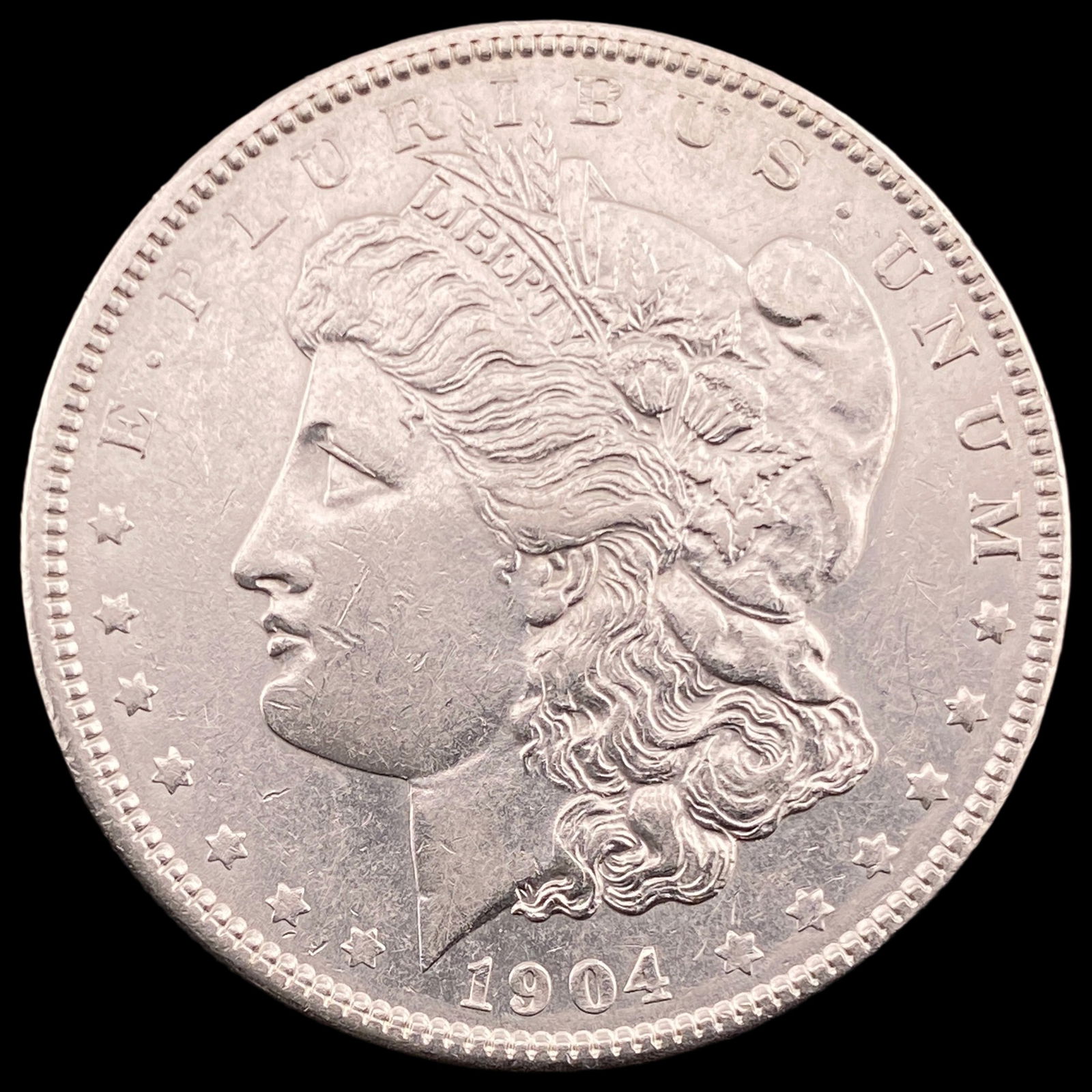1904 Morgan Silver Dollar CLOSELY UNCIRCULATED (1 of 2)