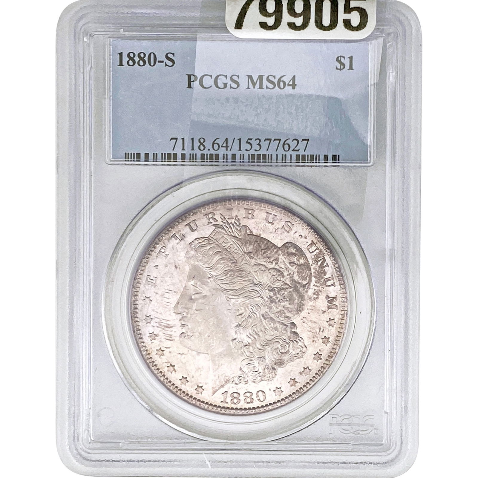 1880-S Morgan Silver Dollar PCGS MS64 (1 of 2)