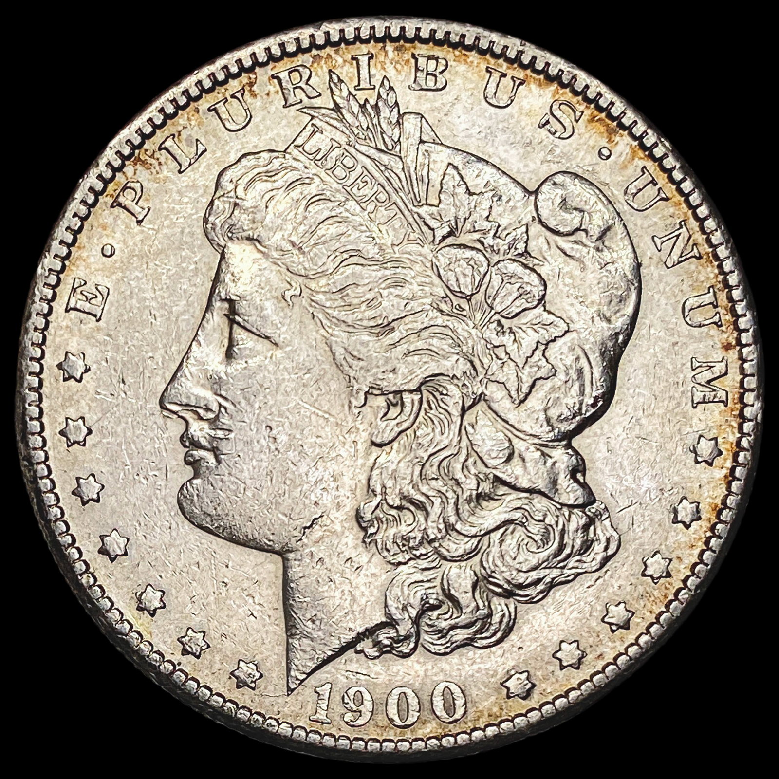 1900-S Silver Morgan Dollar CLOSELY UNCIRCULATED: 1900-S Silver Morgan Dollar CLOSELY UNCIRCULATED